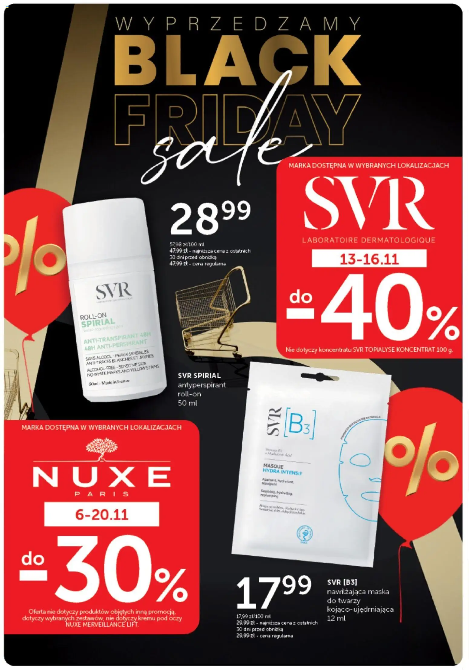 Ziko Black Friday od 13.11.2025 | Strona: 24 | Produkty: Maska, Antyperspirant