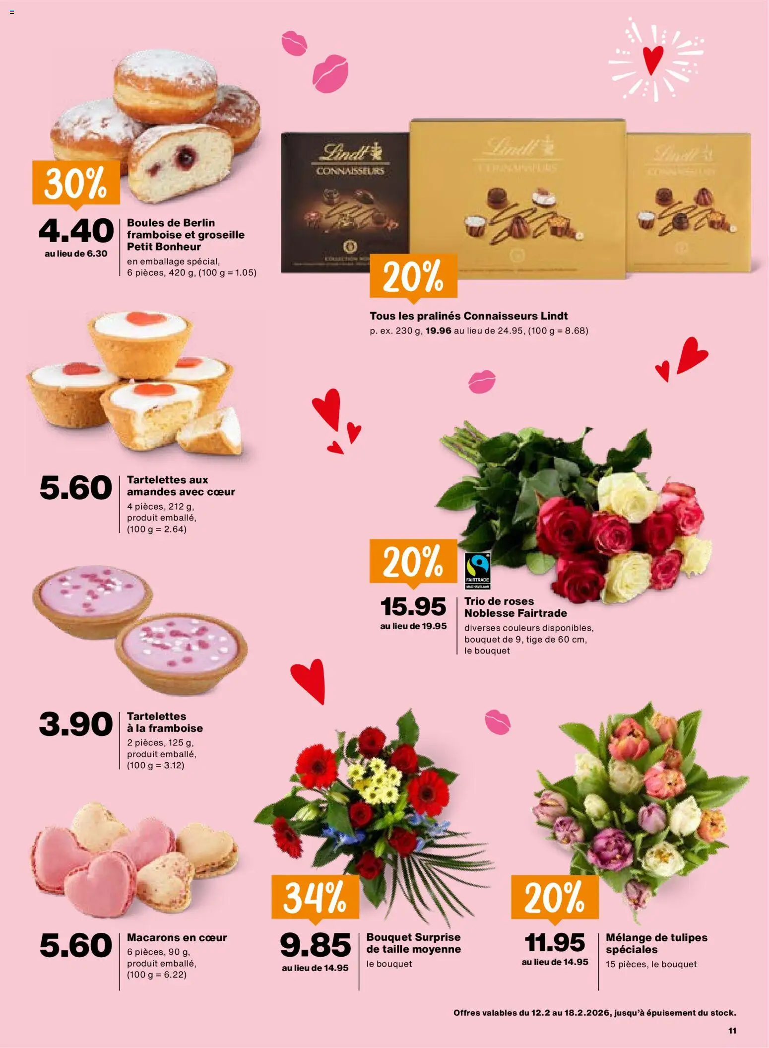Migros Aktionen FR – gültig ab 12.02.2026 | Seite: 11 | Produkte: Donuts