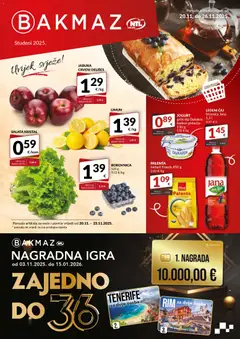Bakmaz - Katalog - Pregled kataloga iz trgovine Bakmaz, vrijedi od 20.11.2025