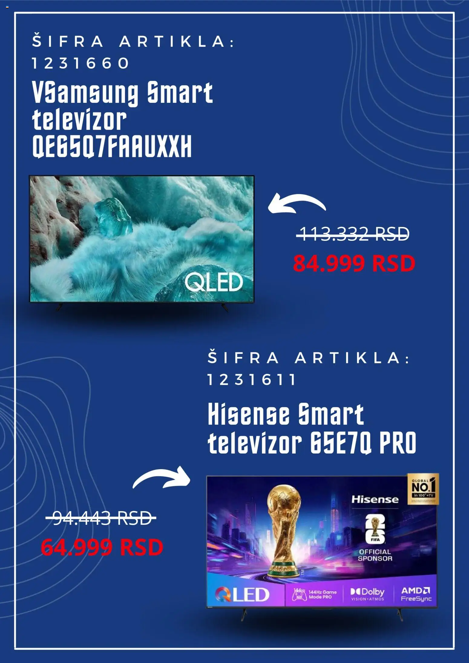 Tehnomanija katalog - važi od 20.11.2025 | Strana: 5 | Proizvode: Smart televizor, Televizor