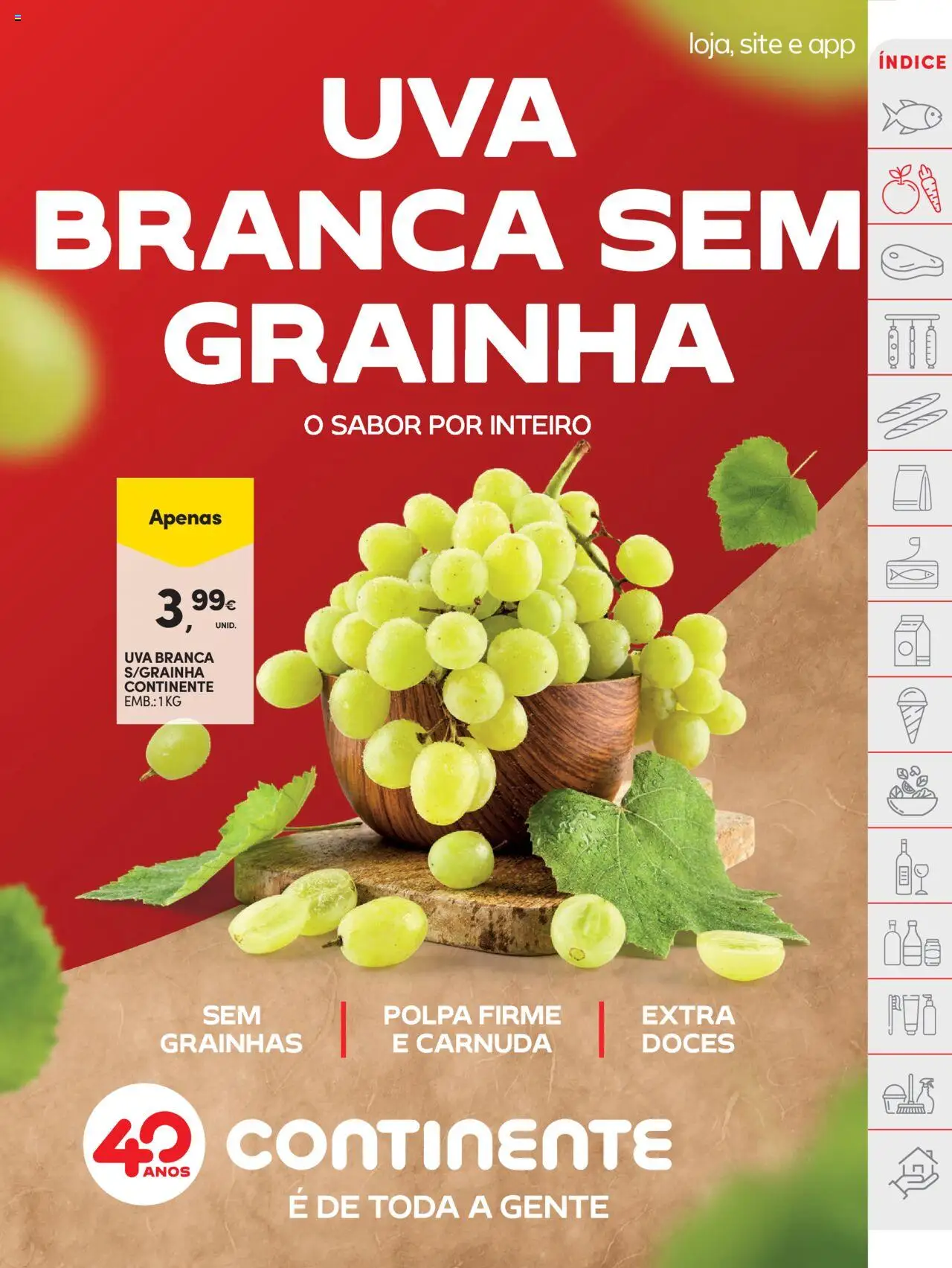 Continente folheto │ válido de 19.08.2025 | Página: 7 | Produtos: Doces