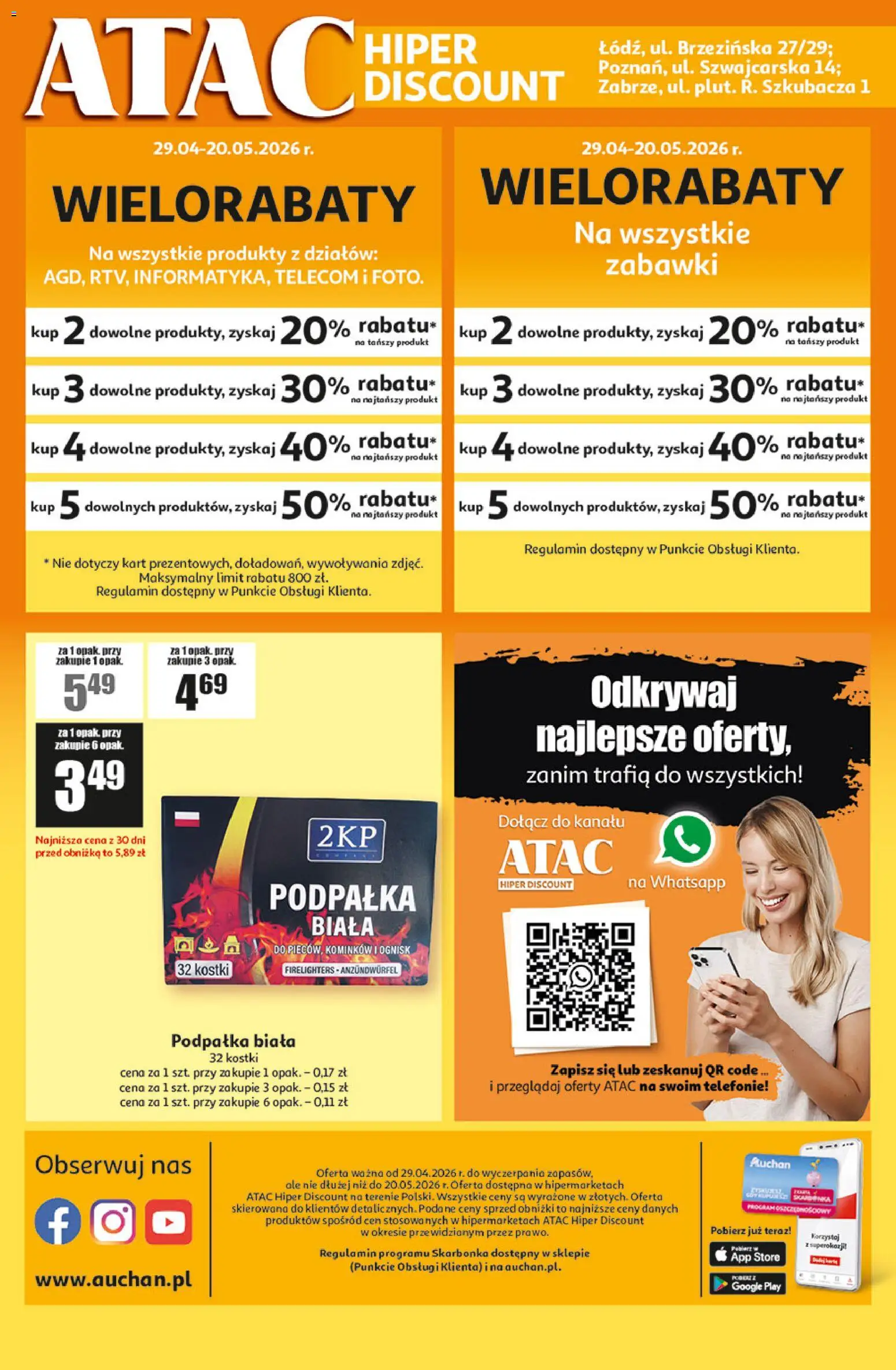 Auchan gazetka - ATAC Hiper Discount od 29.04.2026 | Strona: 4