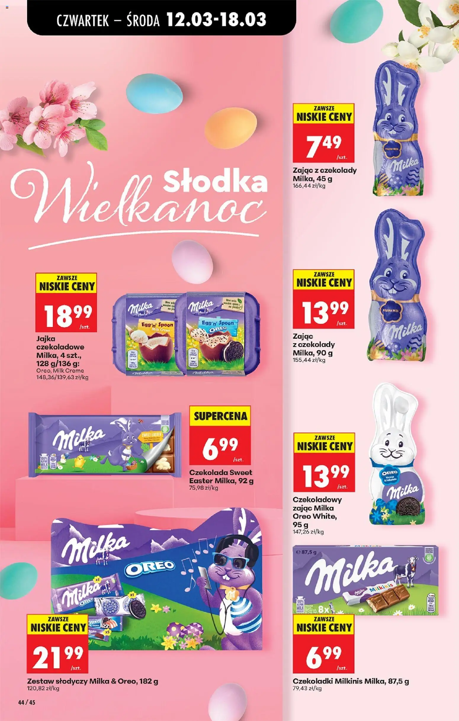 Biedronka Polsko leták - Codziennie niskie ceny od 12.03.2026 | Strana: 56 | Produkty: Milka, Oreo