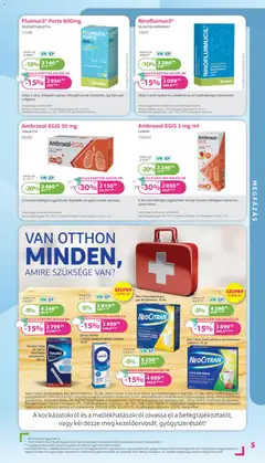 Kulcs Patika Akciós újság - amely érvényes a következő dátumtól: 01.02.2026 | Oldal: 5