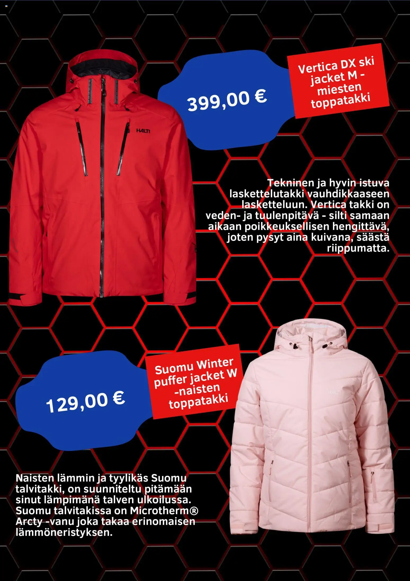 Intersport tarjoukset – voimassa 01.03.2026 alkaen | Sivu: 2 | Tuotteet: Takki, Toppatakki