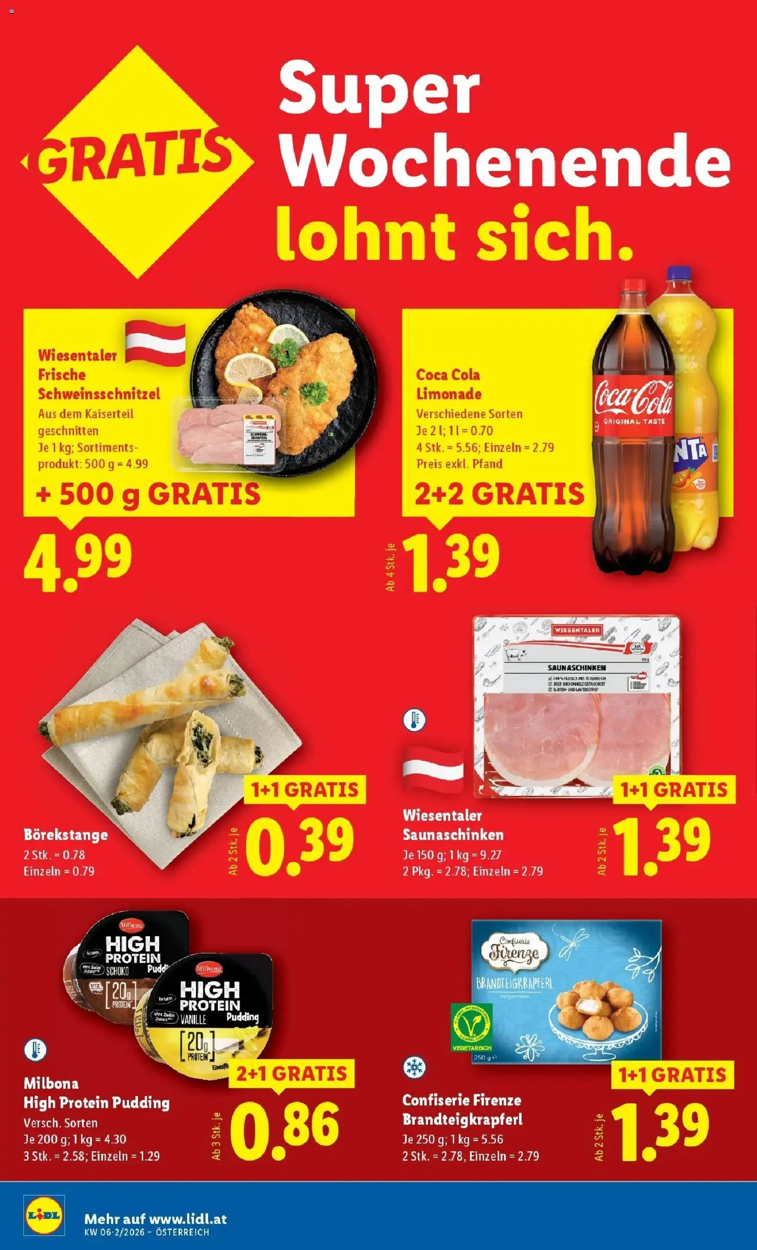 Lidl Flugblatt - Wien, Langenzersdorf, Zwettl gültig ab 05.02.2026 | Seite: 10 | Produkte: Zucker