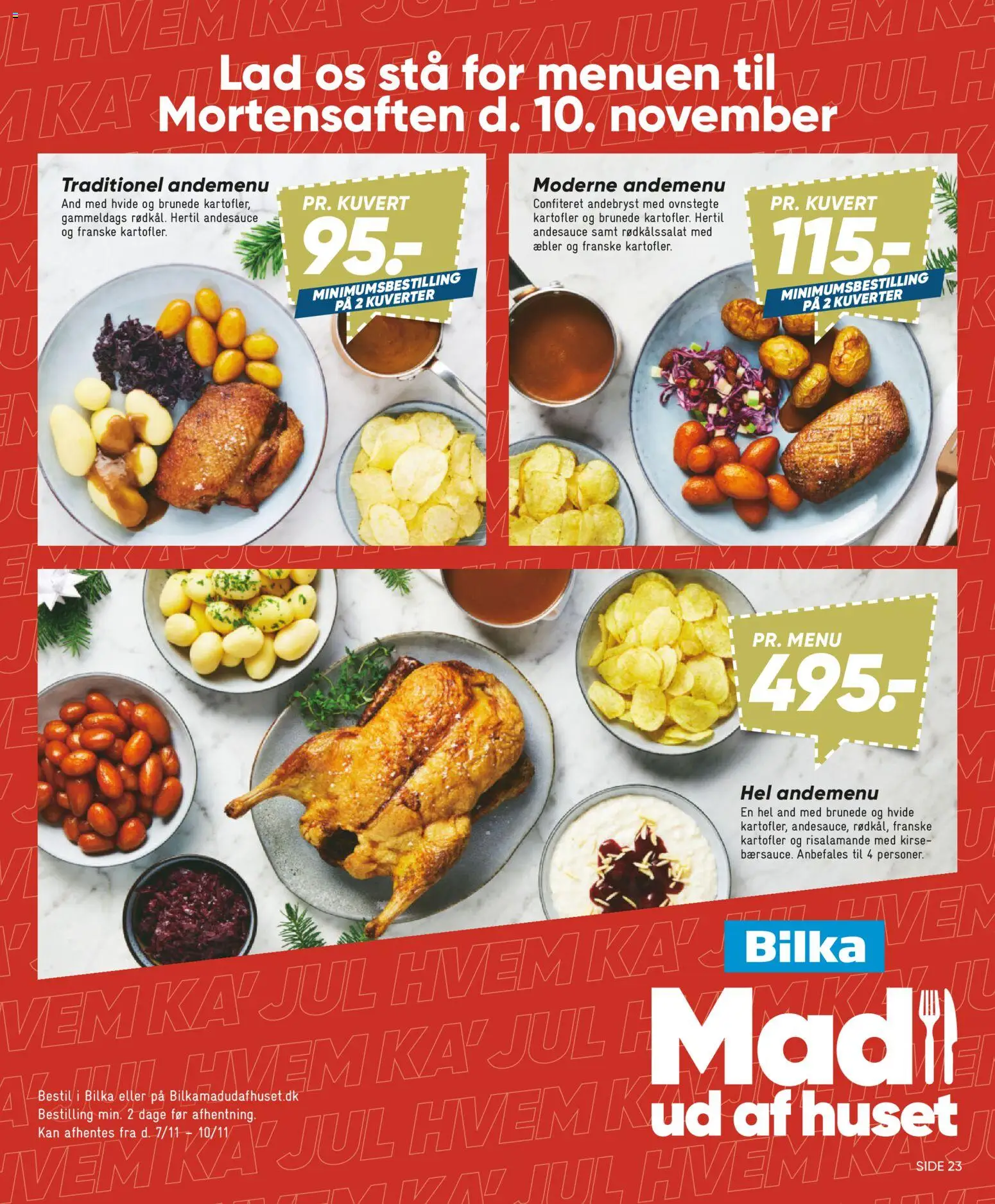 Bilka tilbudsavis – gyldig fra 31.10.2025 | Side: 27 | Produkter: Vin, Æbler, Risalamande, Kartofler