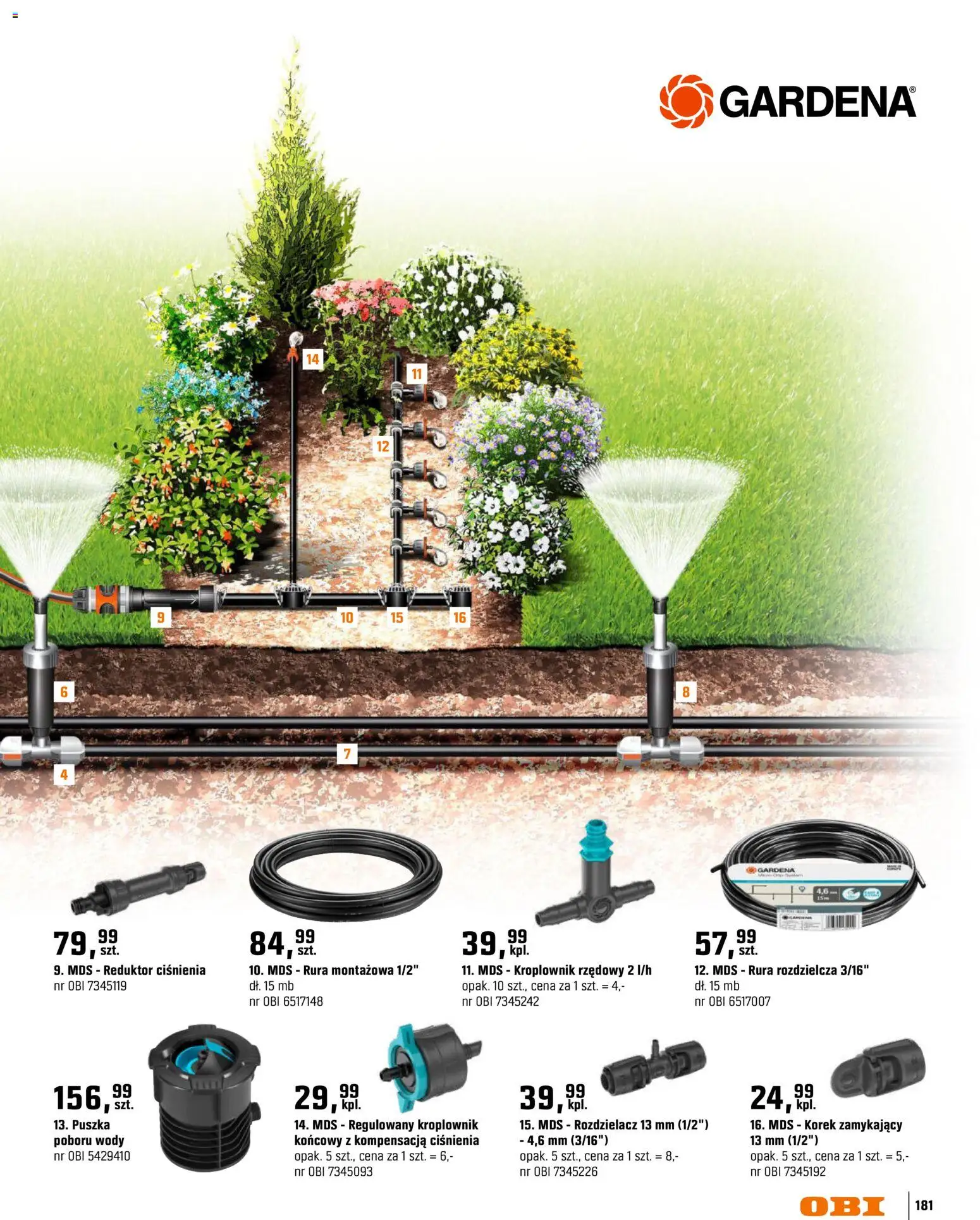 OBI gazetka - Ogród od 11.03.2026 | Strona: 181