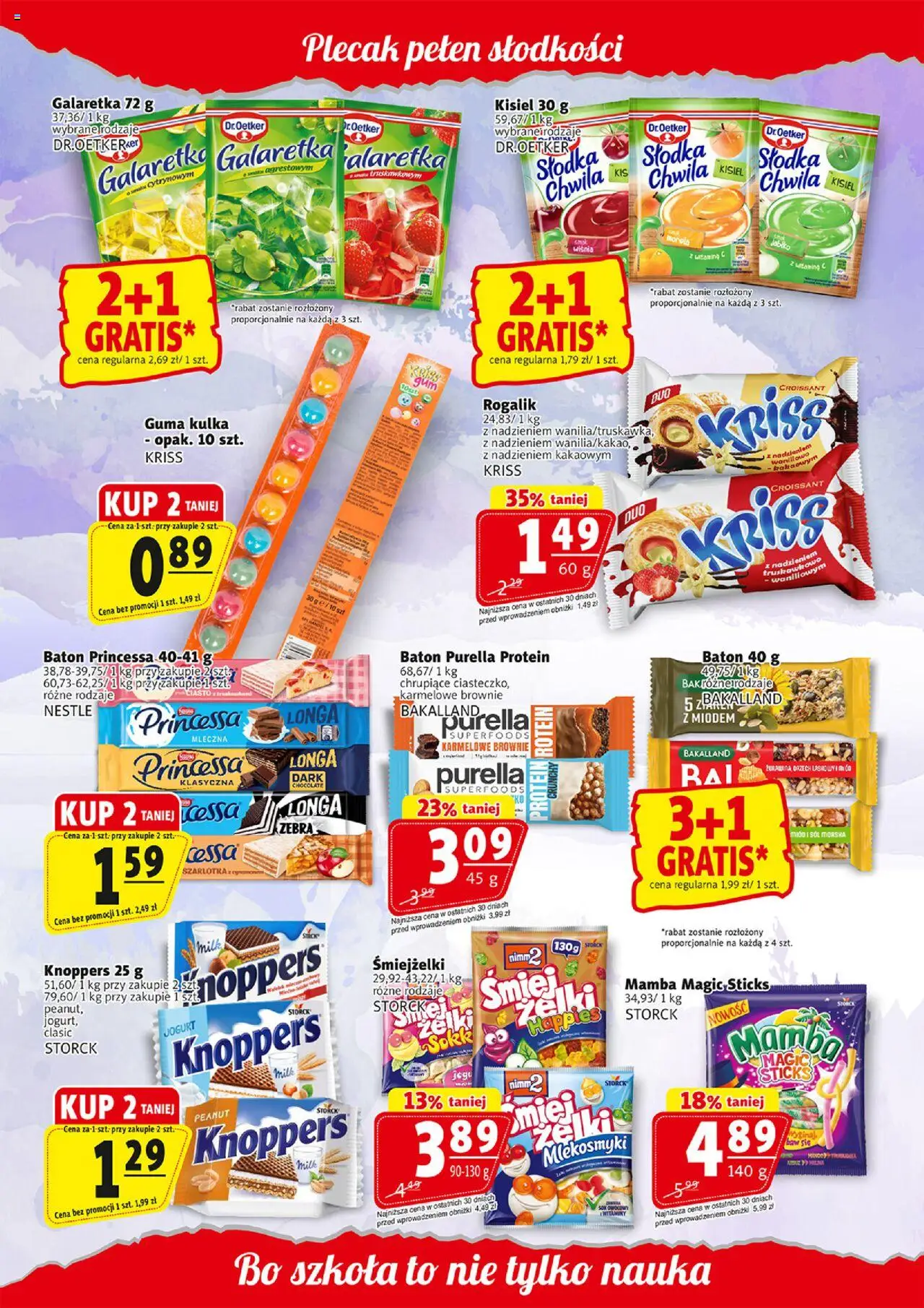 Prim Market Gazetka - Witaj Szkoło od 07.08.2025 | Strona: 10 | Produkty: Miód, Galaretka, Sól morska, Jogurt
