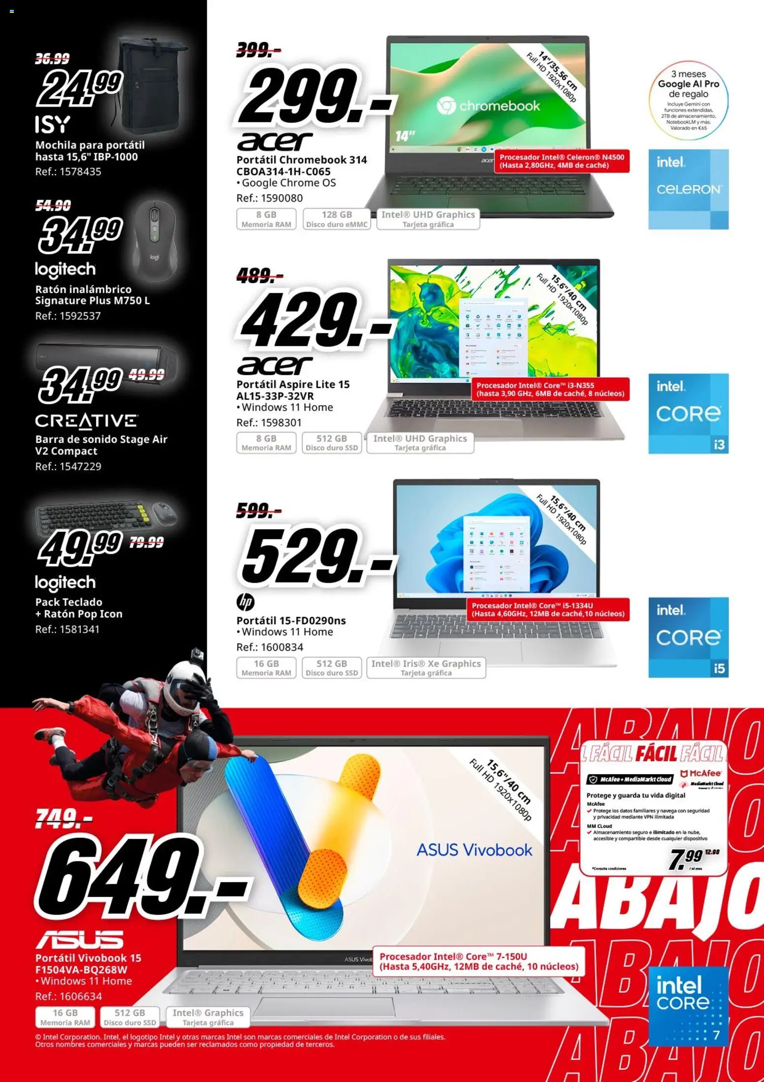 Media Markt folleto │ válido desde el 14.01.2026 | Página: 28 | Productos: Καλαμάρι, Mochila, Teclado, Disco