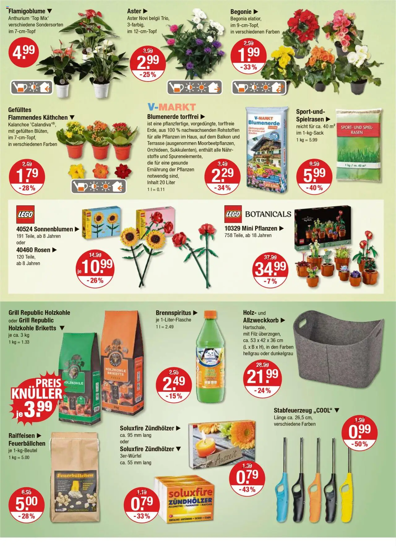 V-Markt - M&#252;nchen – gültig ab 11.09.2025 | Seite: 16 | Produkte: Spiel, Grill, Blumenerde