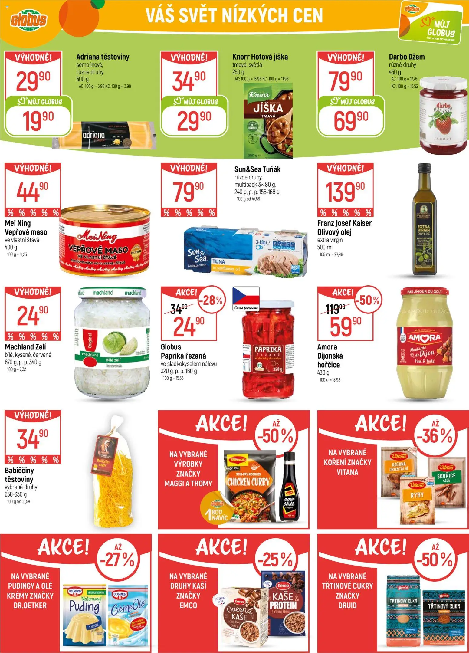 Globus leták - České Budějovice od 10.12.2025 | Strana: 26 | Produkty: Maggi, Knorr, Paprika, Protein