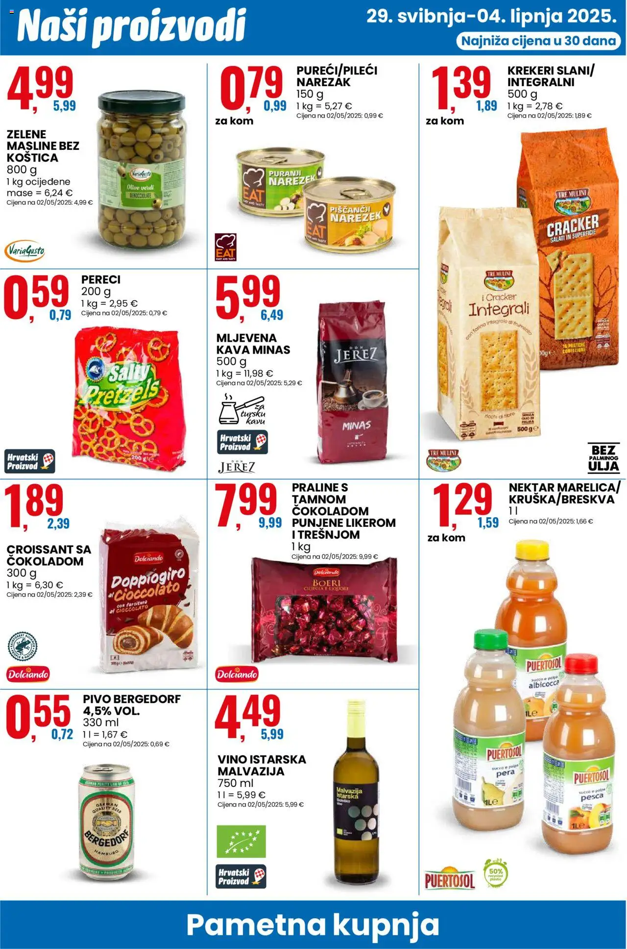 Eurospin katalog | vrijedi od 29.05.2025 | Stranica: 12 | Proizvodi: Kava, Pivo, Narezak, Pereci