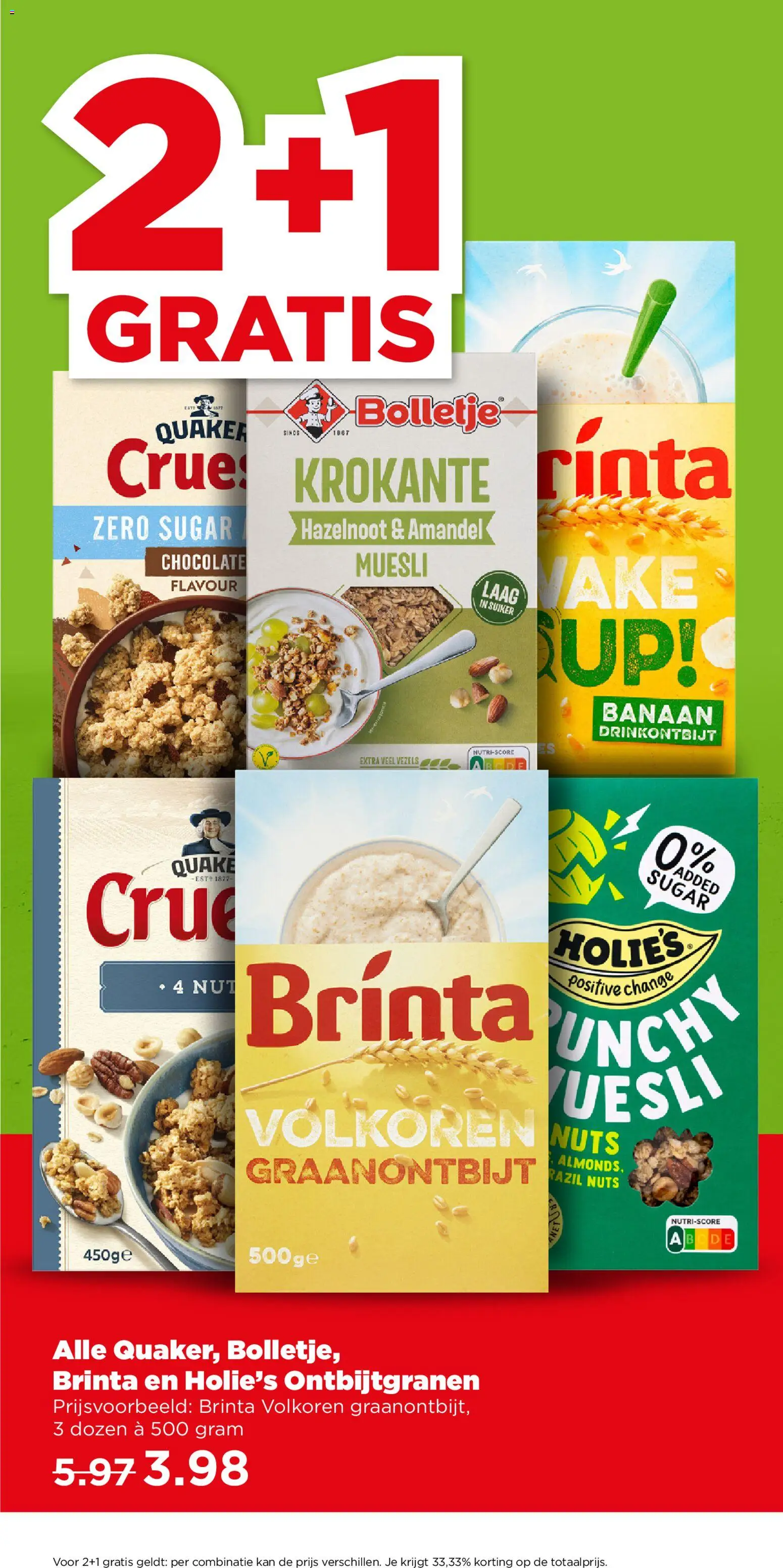 {H1} | Pagina: 4 | Producten: Waffelini, Kan, Tortilla lap, Banaan