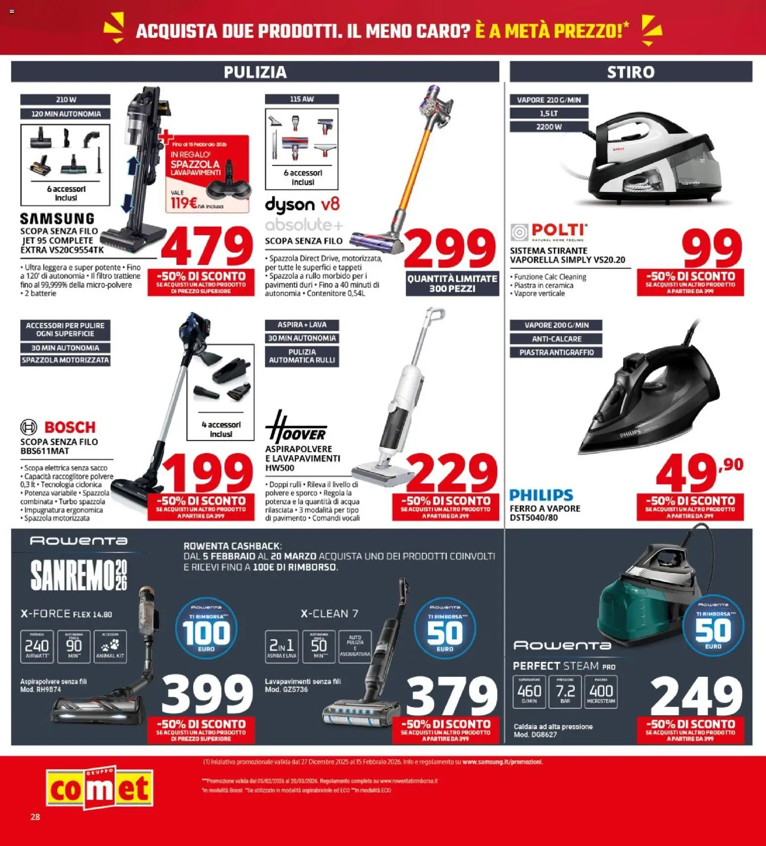 Volantino Comet del 05.02.2026 | Pagina: 28