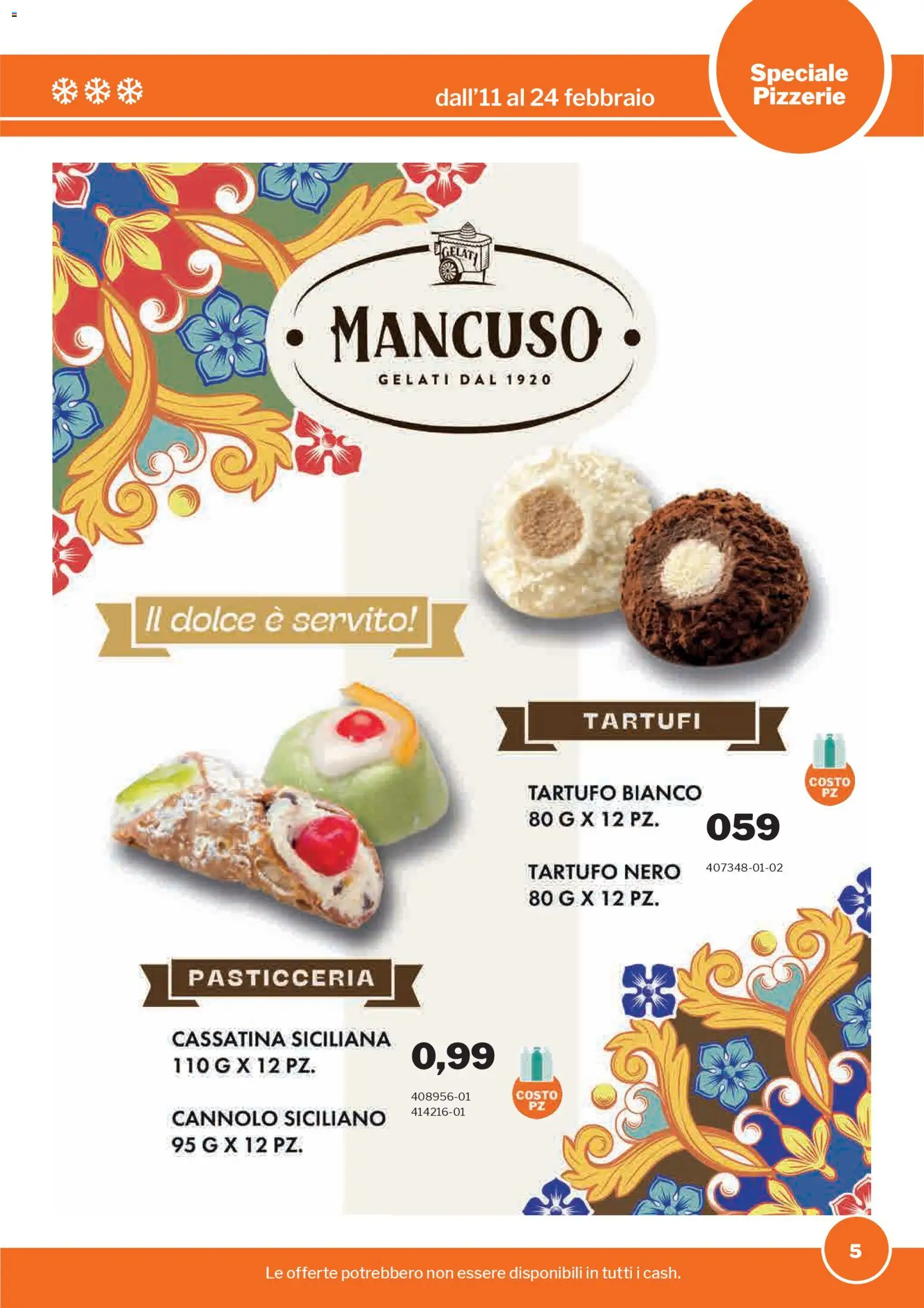 Volantino Sogegross del 11.02.2026 | Pagina: 5 | Prodotti: Tartufo
