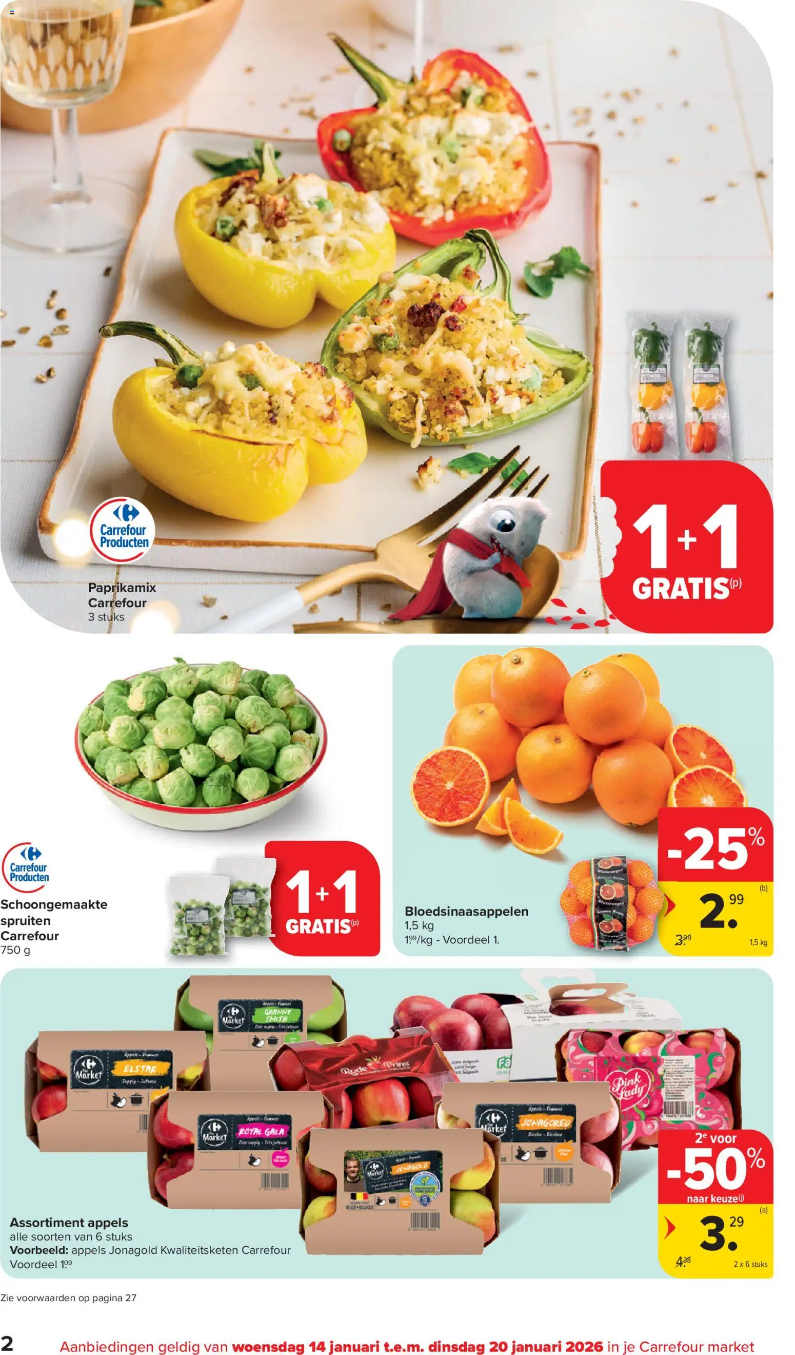 {H1} | Pagina: 2 | Producten: Appels