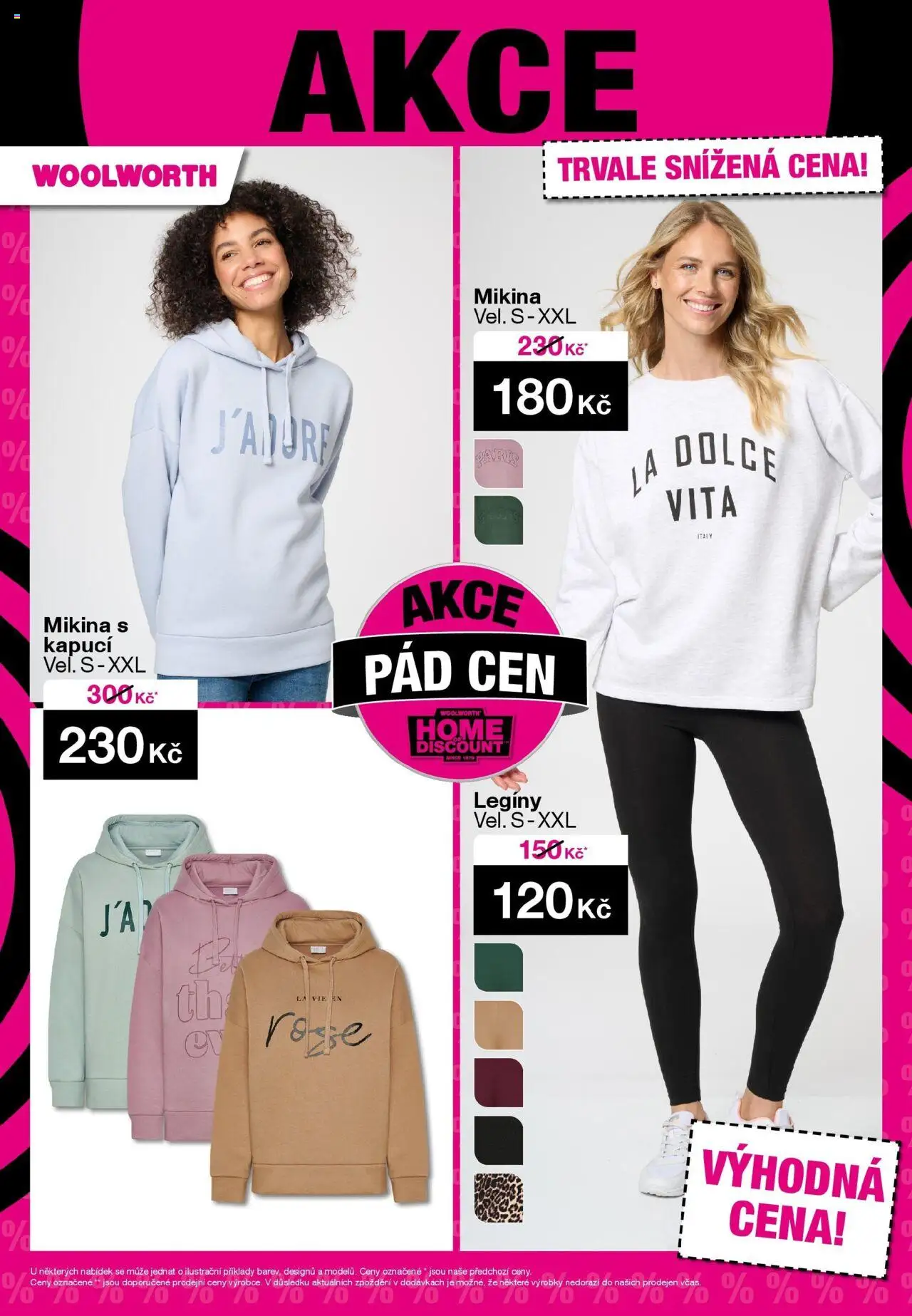 Woolworth leták od 12.09.2025 - akční nabídka | Strana: 35 | Produkty: Mikina, Legíny