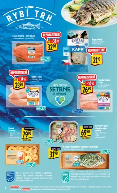 Náhled letáku Albert leták - Hypermarket od 28.01.2026 | Strana: 9 | Produkty: Pražma, Losos, Filet, Kapr
