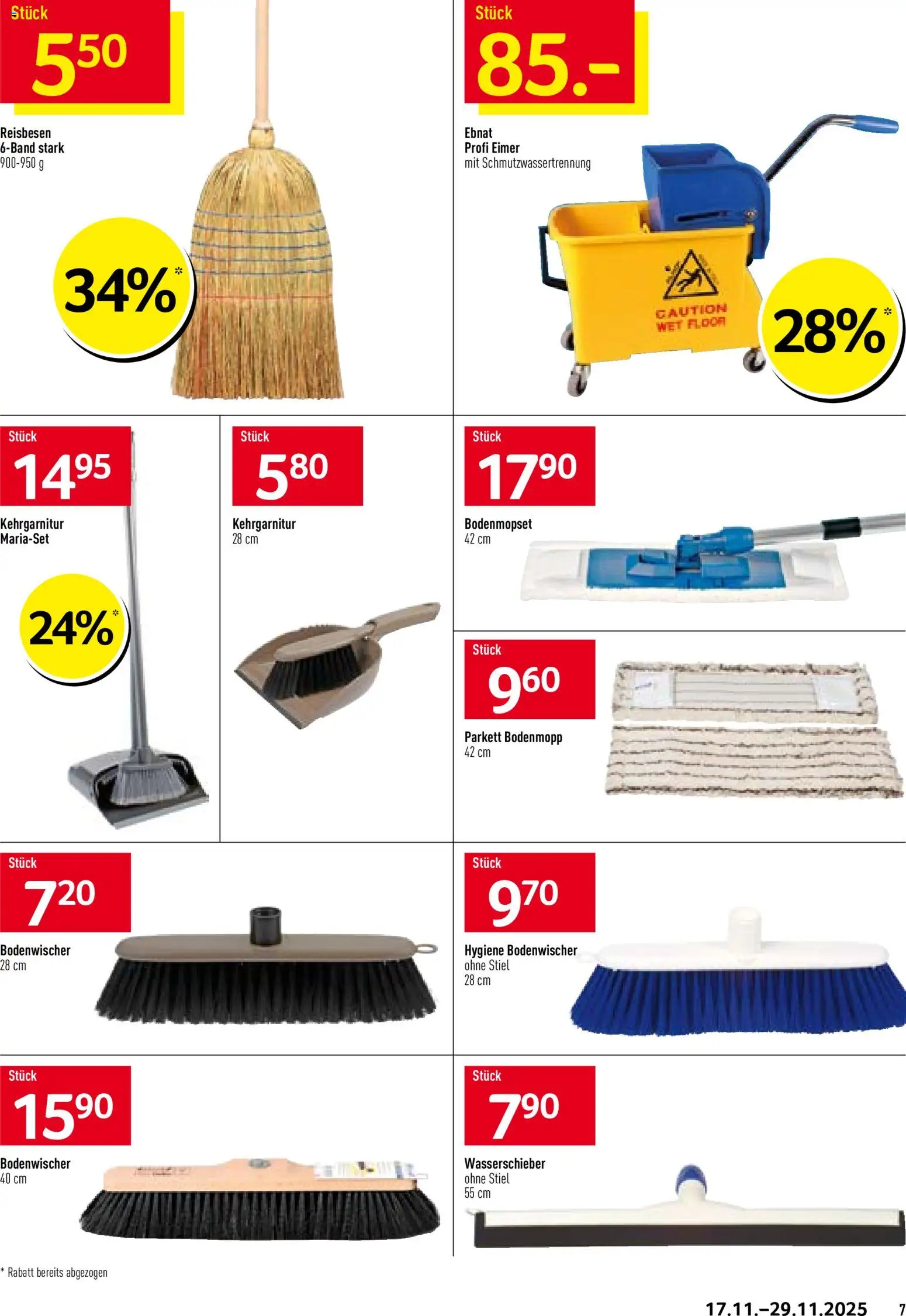 Prodega Aktionen Reinigung – gültig ab 17.11.2025 | Seite: 7