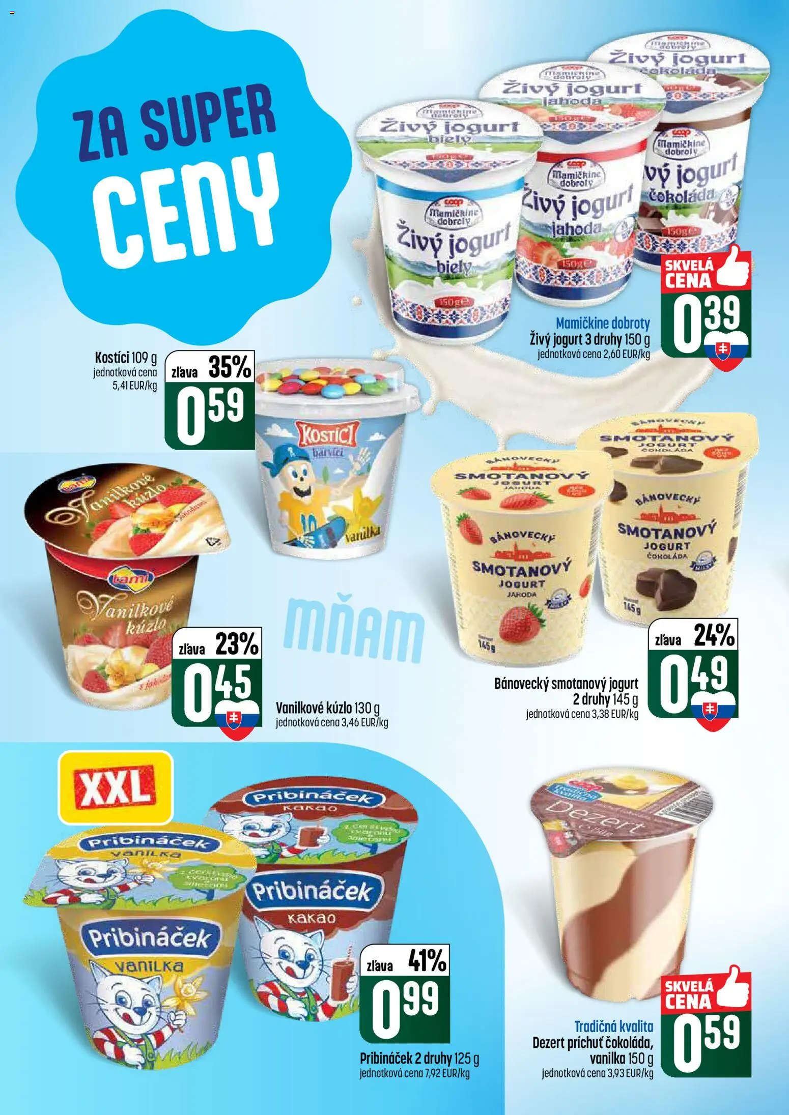 Nové COOP Jednota akcie – leták je platný od 16.04.2026 | Strana: 26 | Produkty: Jogurt, Čokoláda, Kakao