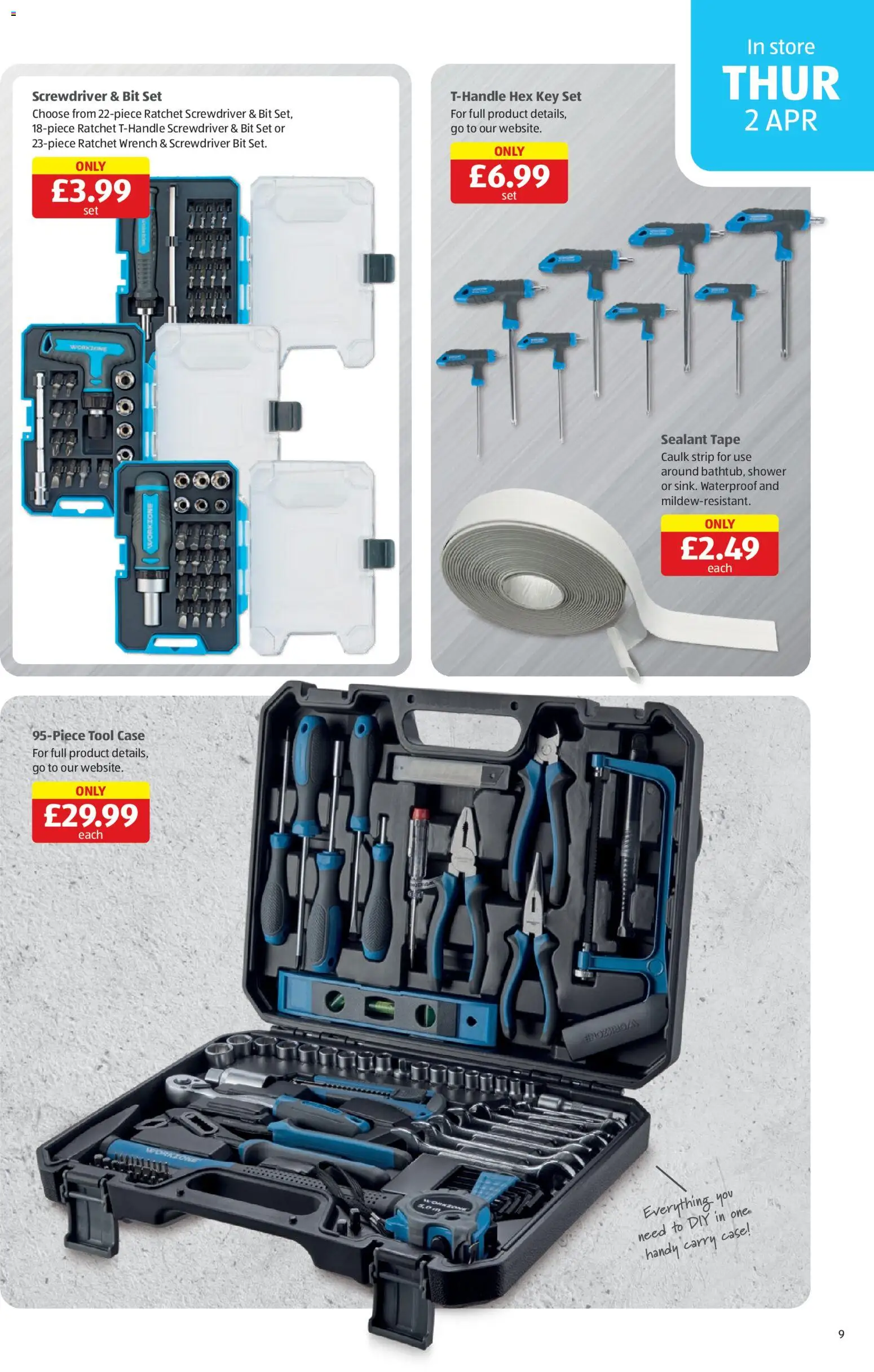 {H1} | Page: 9 | Products: Shower, Case