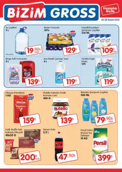 20.11.2025 tarihinden itibaren geçerli olan Bizim Toptan kataloğu önizlemesi