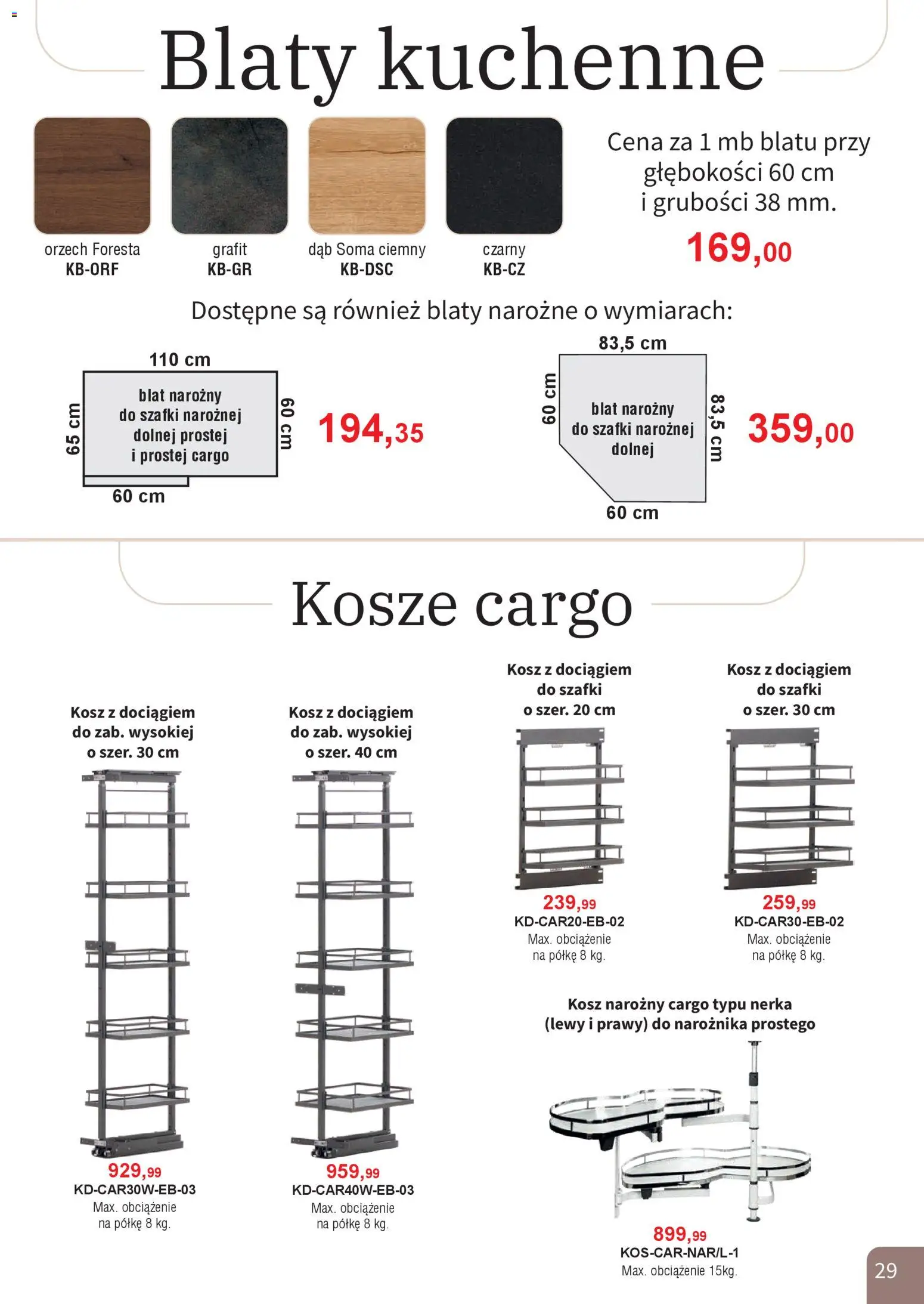 Bodzio Katalog od 01.01.2026 | Strona: 29 | Produkty: Kosz