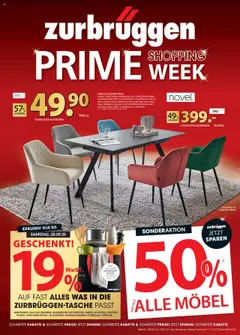 Zurbrüggen  Prime Shopping Week ab 15.09.2025 gültig