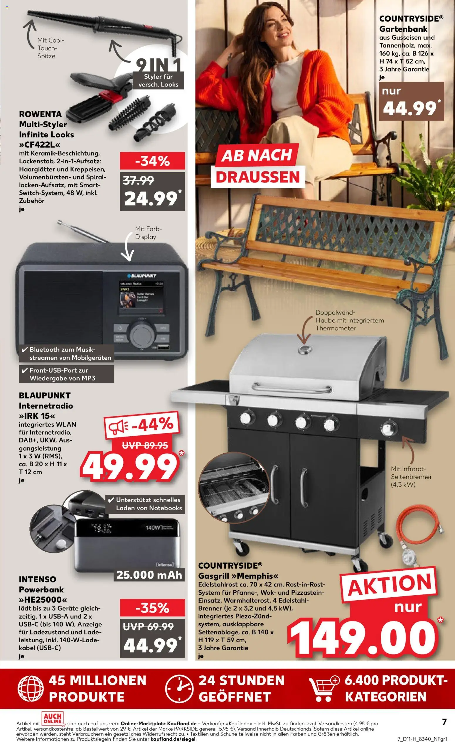 Kaufland Prospekt Rostock	 – gültig ab 12.03.2026 | Seite: 7 | Produkte: Thermometer, Wok, Radio, MP3