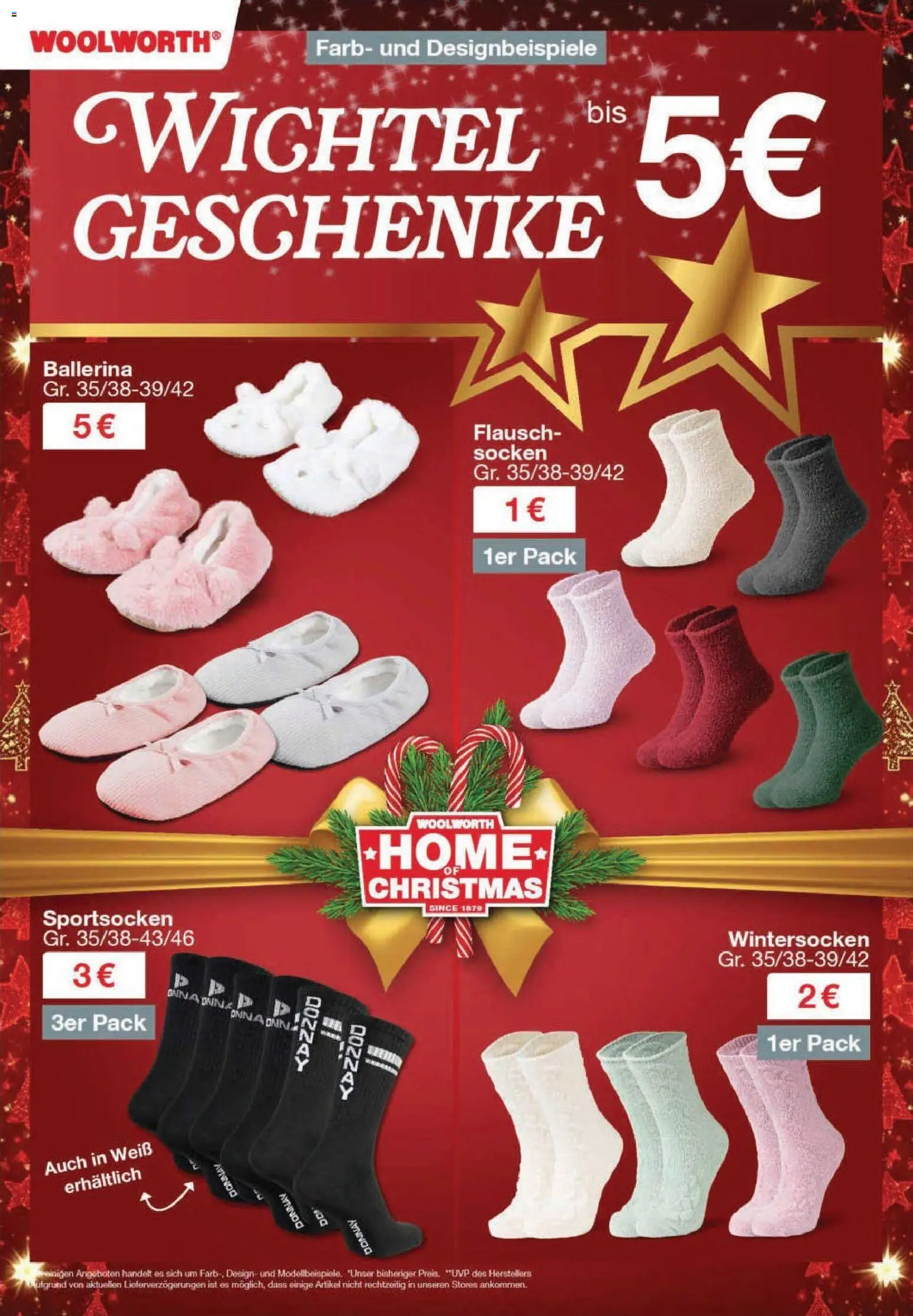 Woolworth Prospekt 	 – gültig ab 17.12.2025 | Seite: 22 | Produkte: Socken