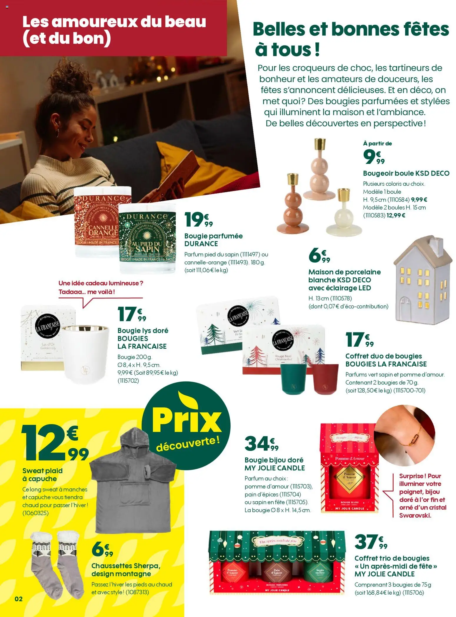 {H1} | Page: 2 | Produits: Pomme, Porcelaine, Pain, Sweat plaid