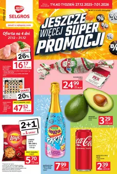 Pogląd oferty "Selgros cash&carry Gazetka - Jeszcze więcej super promocji" - ważna od 27.12.2025