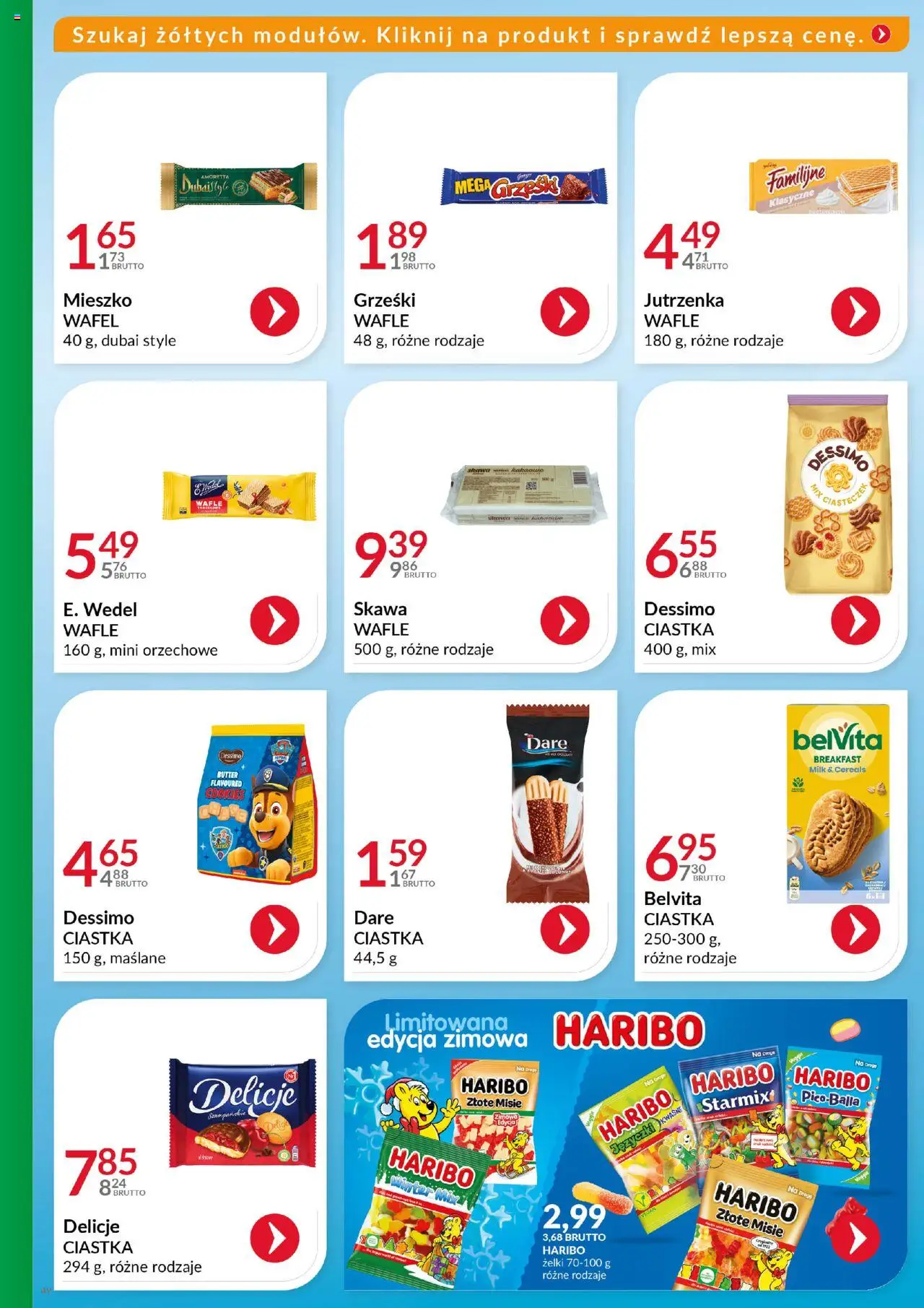 Eurocash Gazetka - Katalog Artykułów Spożywczych od 19.10.2025 | Strona: 49 | Produkty: Belvita, Wafle, Żelki, Ciastka