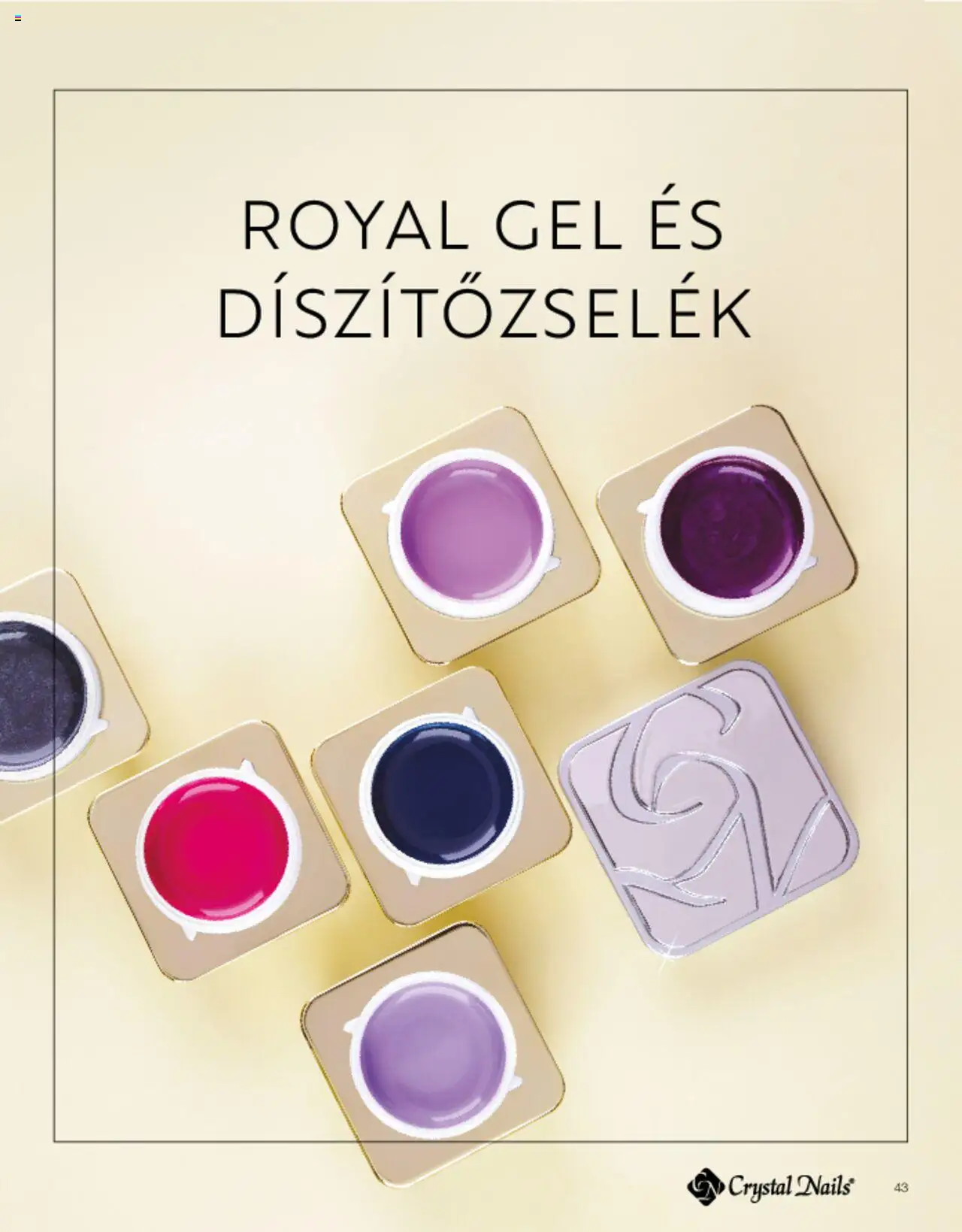 Crystal Nails akciós ujság - amely érvényes a következő dátumtól: 01.03.2025 | Oldal: 43