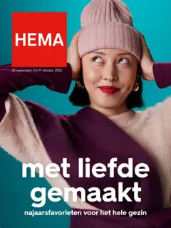Hema - Magazine - Voorbeeld van een folder van Hema, geldig van 22.09.2025