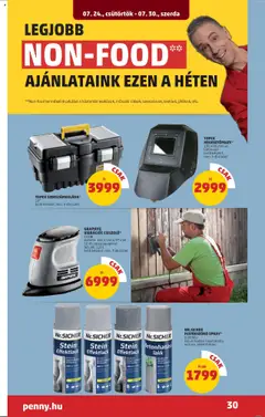 PENNY akciós ujság - amely érvényes a következő dátumtól: 24.07.2025 | Oldal: 35