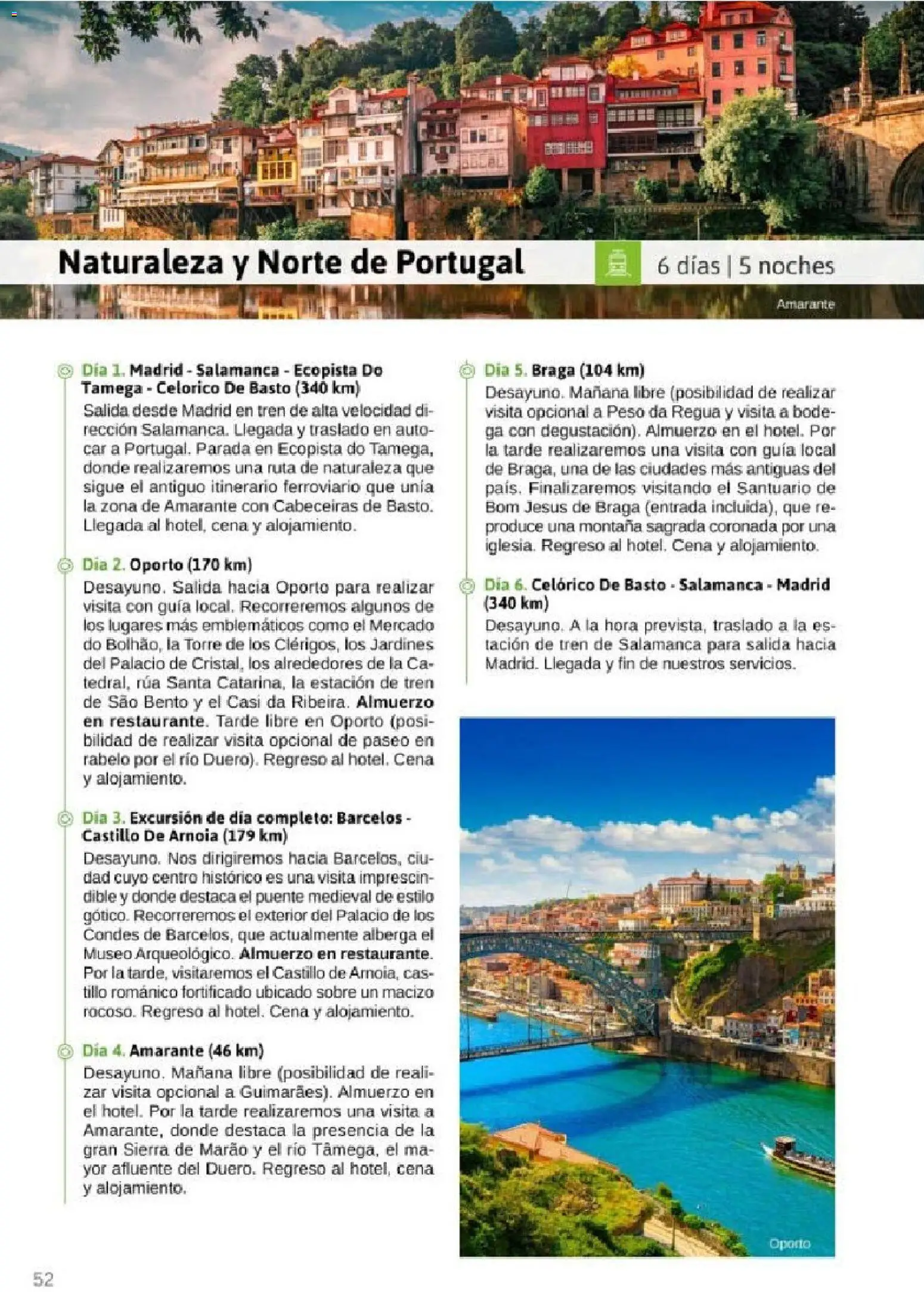 Viajes El Corte Inglés Rutas Culturales de la Comunidad de Madrid │ válido desde el 01.04.2026 | Página: 52 | Productos: Peso, Braga