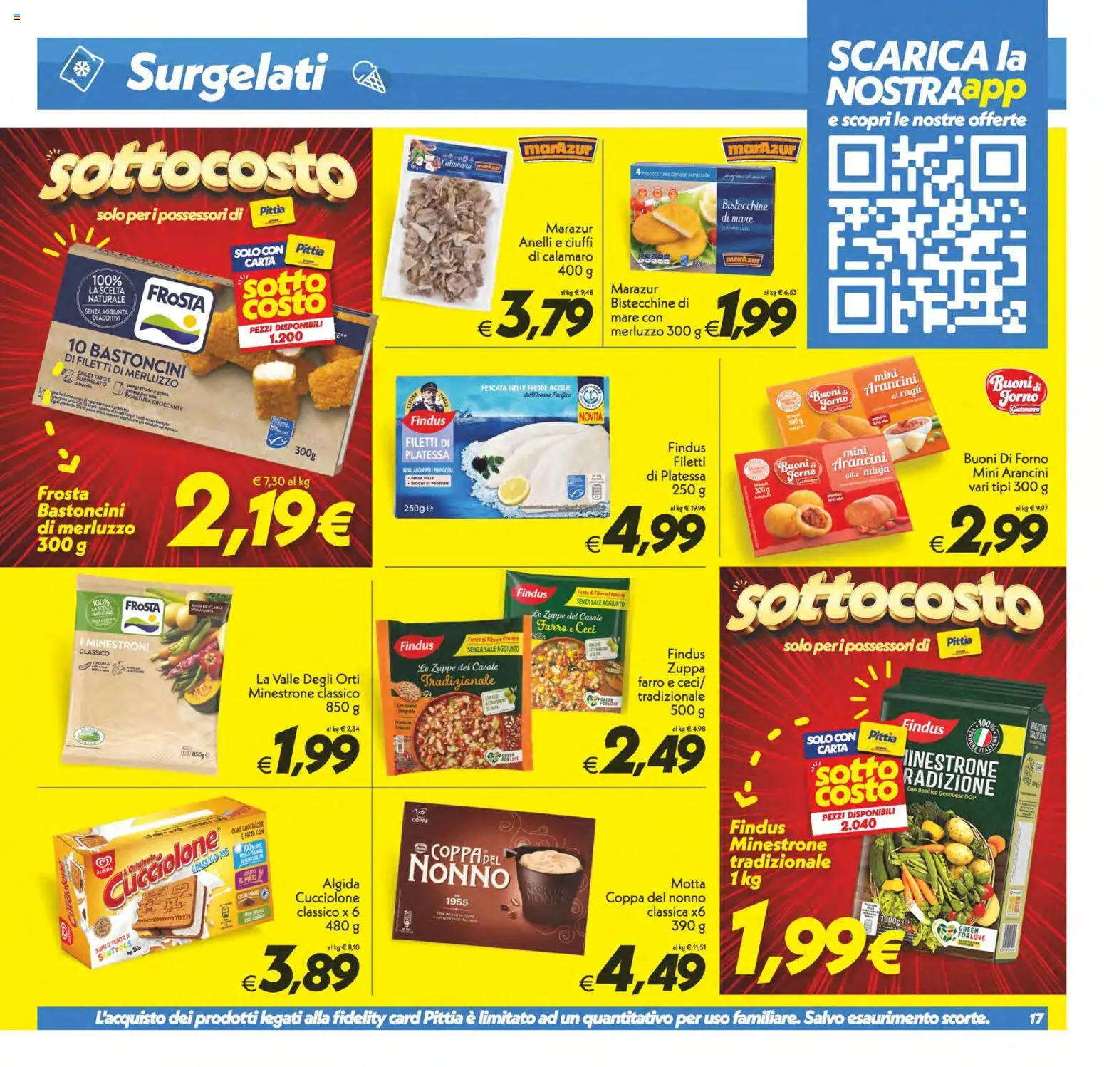 Volantino SuperConveniente del 04.11.2025 | Pagina: 17 | Prodotti: Tè, Sale, Ragú, Forno