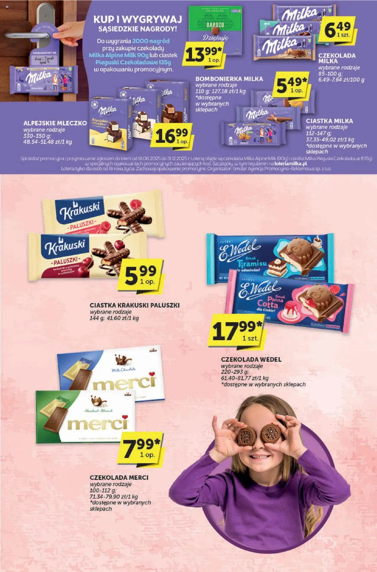 Euro Sklep Gazetka - Katalog od 02.10.2025 | Strona: 20 | Produkty: Czekolady, Czekolada merci, Paluszki, Czekolada