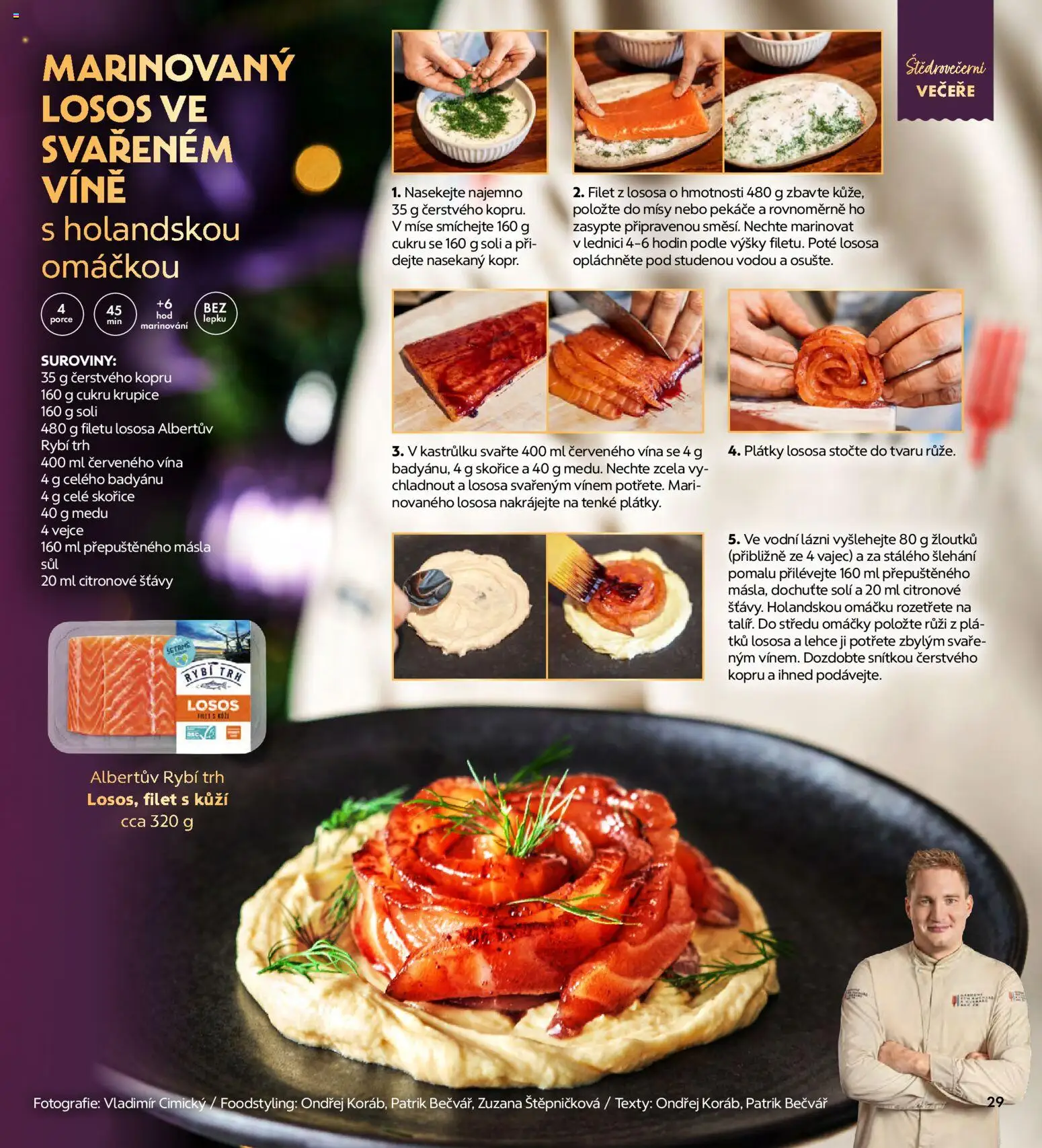 Albert magazín od 01.12.2025 | Strana: 29 | Produkty: Vejce, Filet z lososa, Losos, Filet