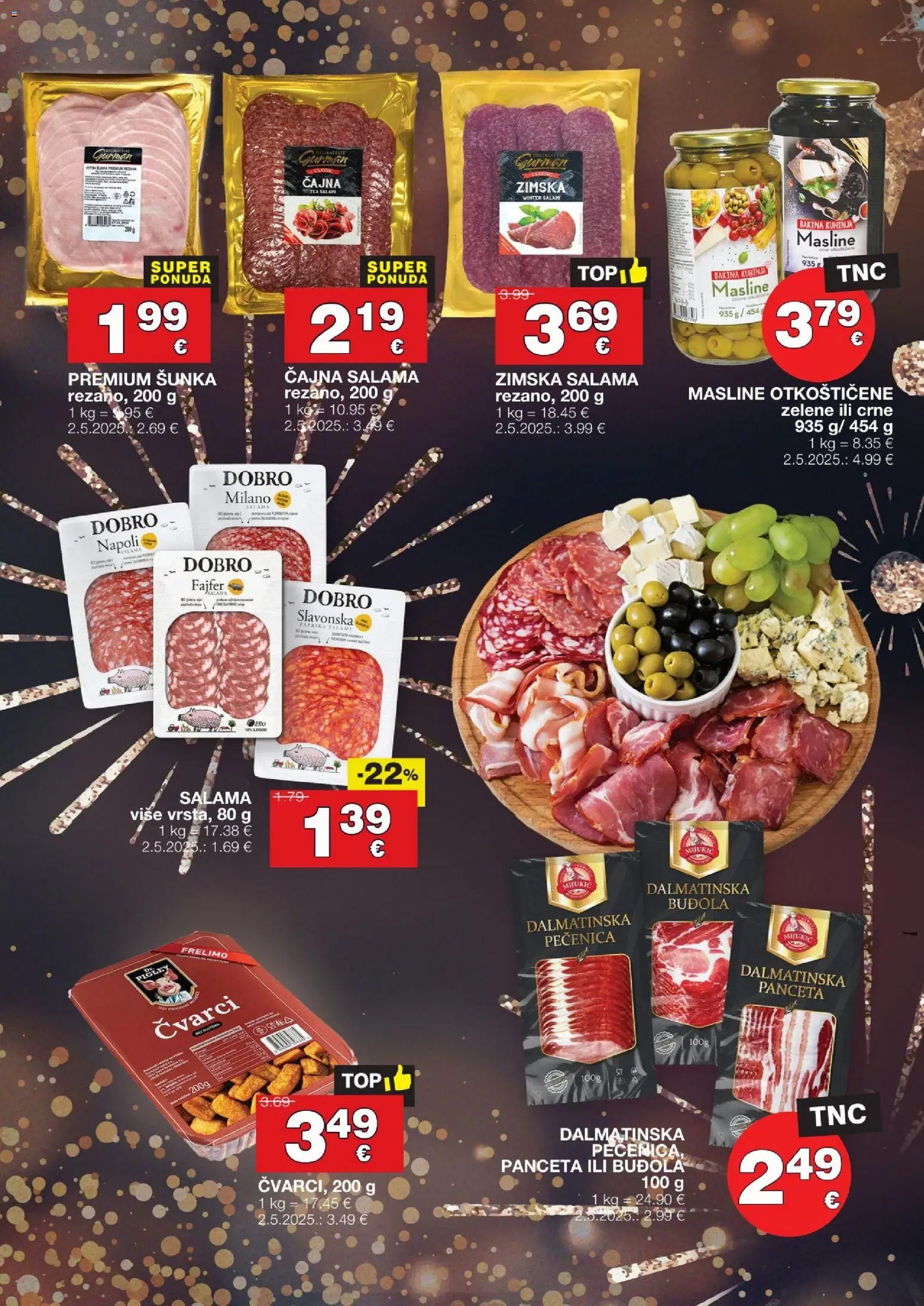 Stanić Diskont katalog | vrijedi od 29.12.2025 | Stranica: 3 | Proizvodi: Salama, Paprika, Panceta, Kuhinja