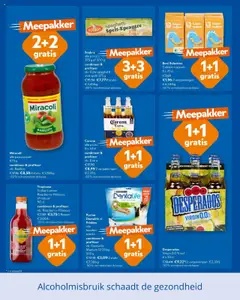  | Pagina: 4 | Producten: Bier, Tropicana, Rozijnen, Snacks