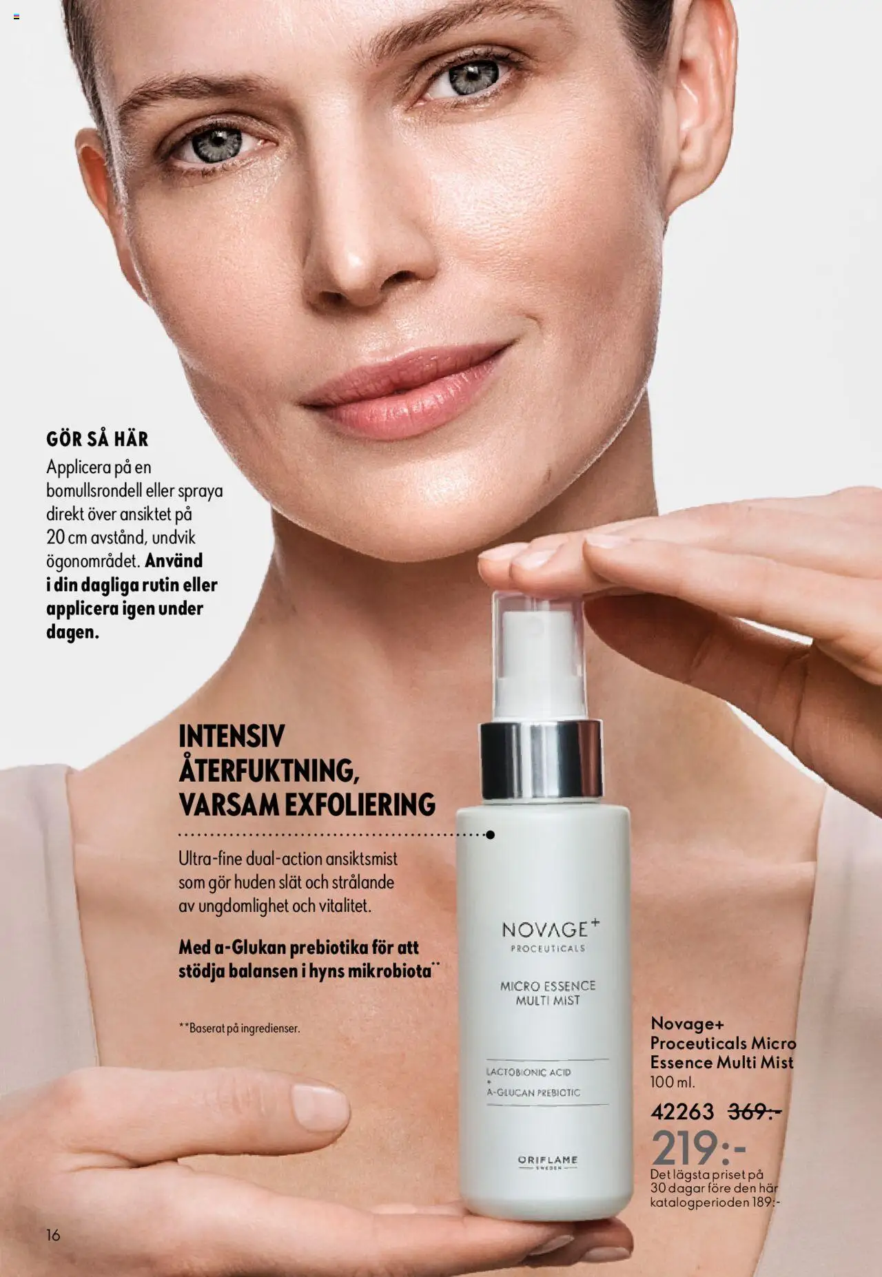 Oriflame reklamblad aktuell från 14.09.2025 | Sida: 16