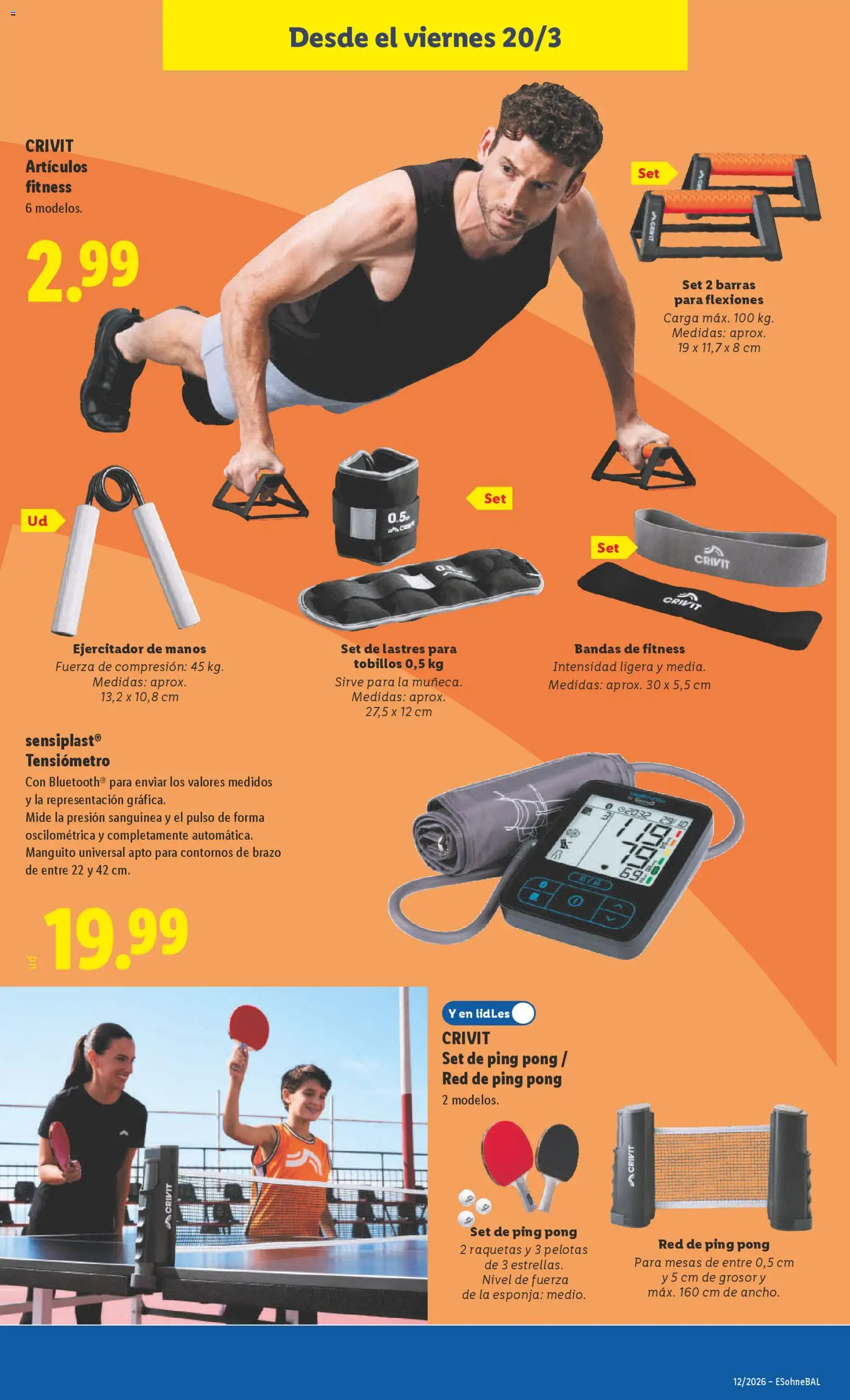 Lidl folleto de bazar │ válido desde el 16.03.2026 | Página: 19 | Productos: Esponja, Monitor