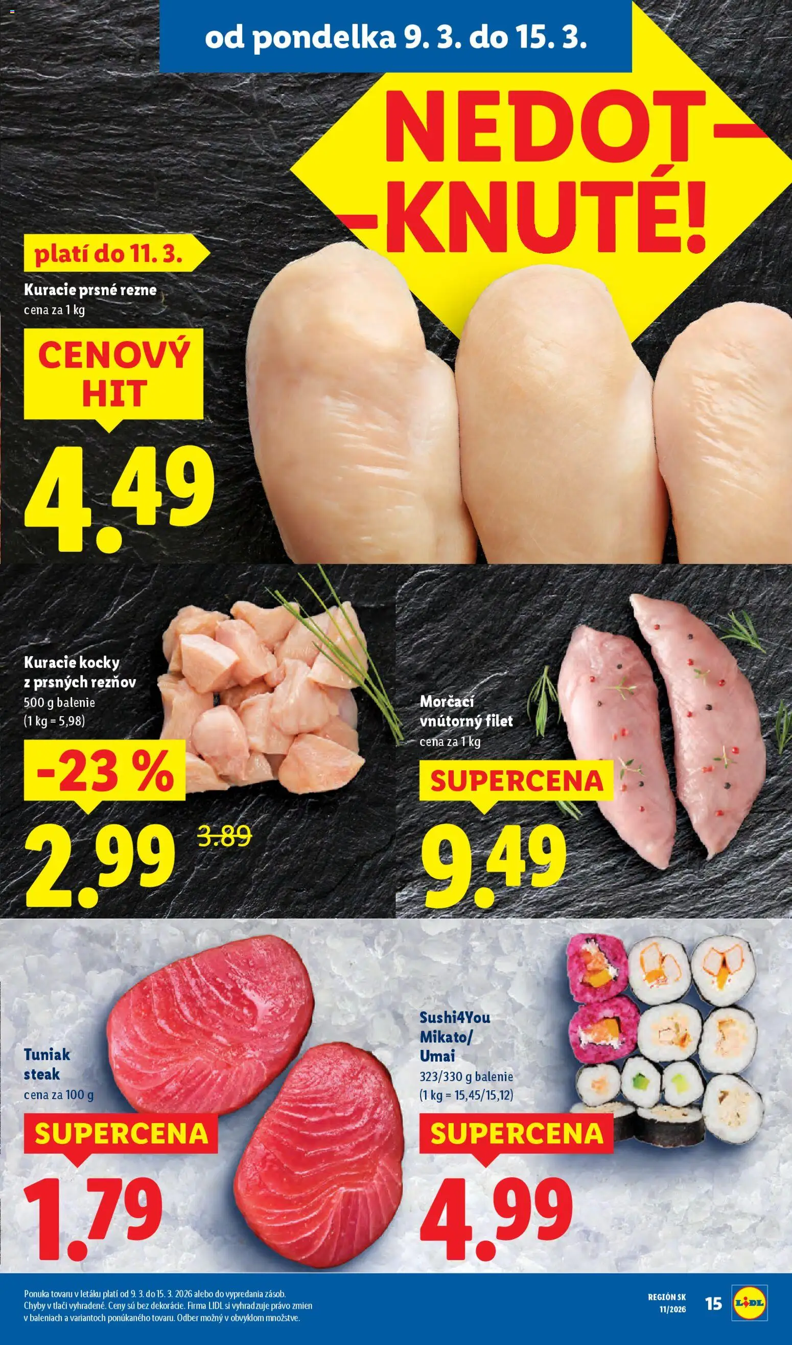 Nové Lidl akcie – leták je platný od 12.03.2026 | Strana: 57