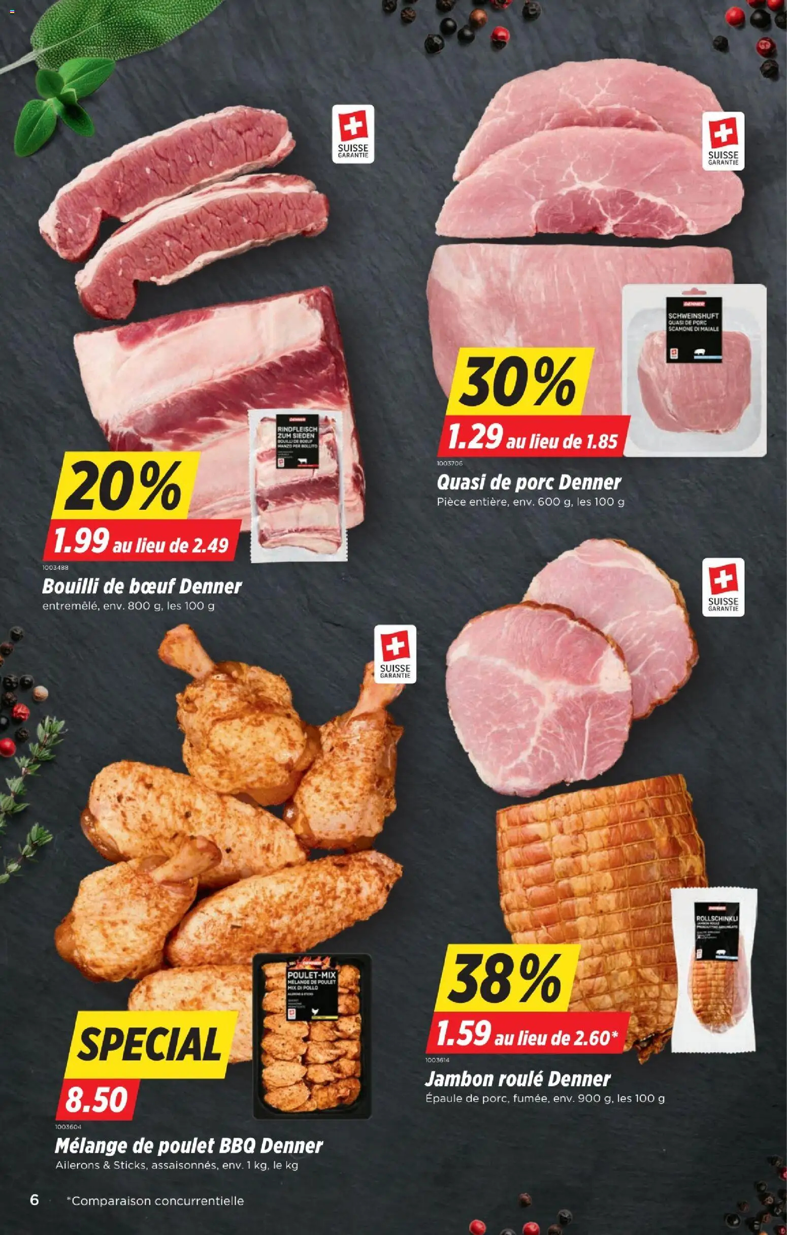 Denner Aktionen FR – gültig ab 30.12.2025 | Seite: 6 | Produkte: Rindfleisch