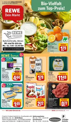 Rewe Prospekt Bönen	 ab 09.03.2026 gültig