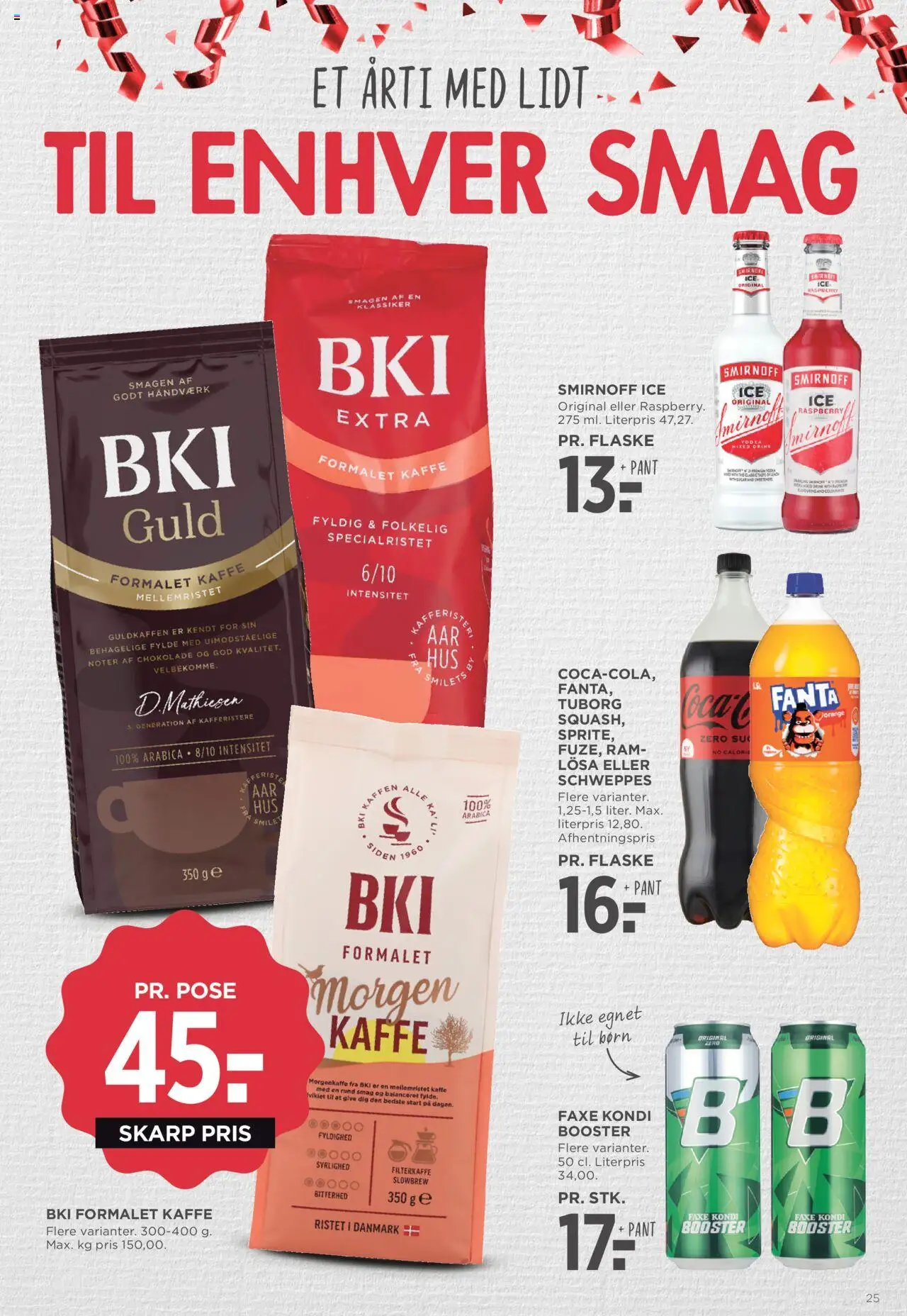 Meny tilbudsavis – gyldig fra 03.10.2025 | Side: 32 | Produkter: RAM, Chokolade, Fanta, Faxe Kondi