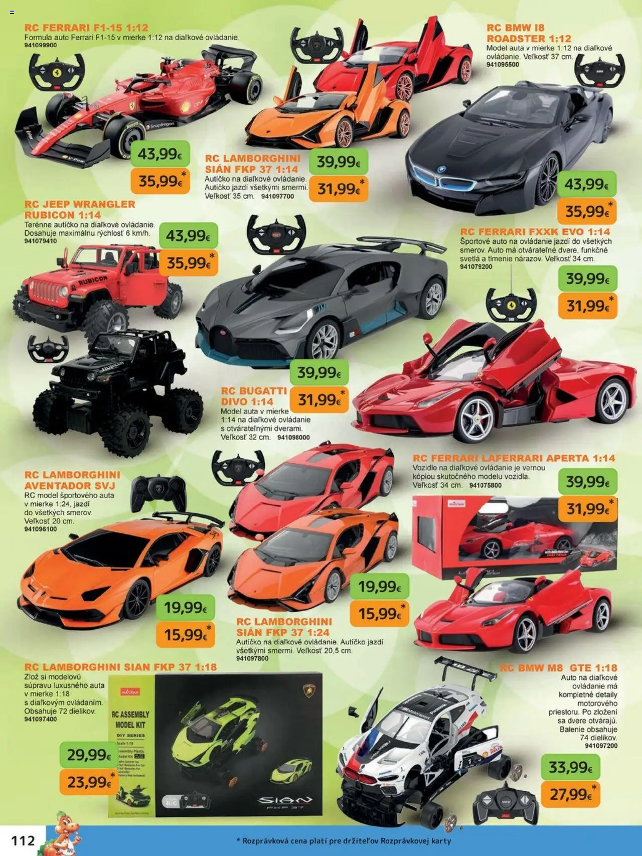Nové Dráčik akcie – leták je platný od 03.10.2025 | Strana: 112 | Produkty: Auto na ovládanie, Dvere, Svetlá